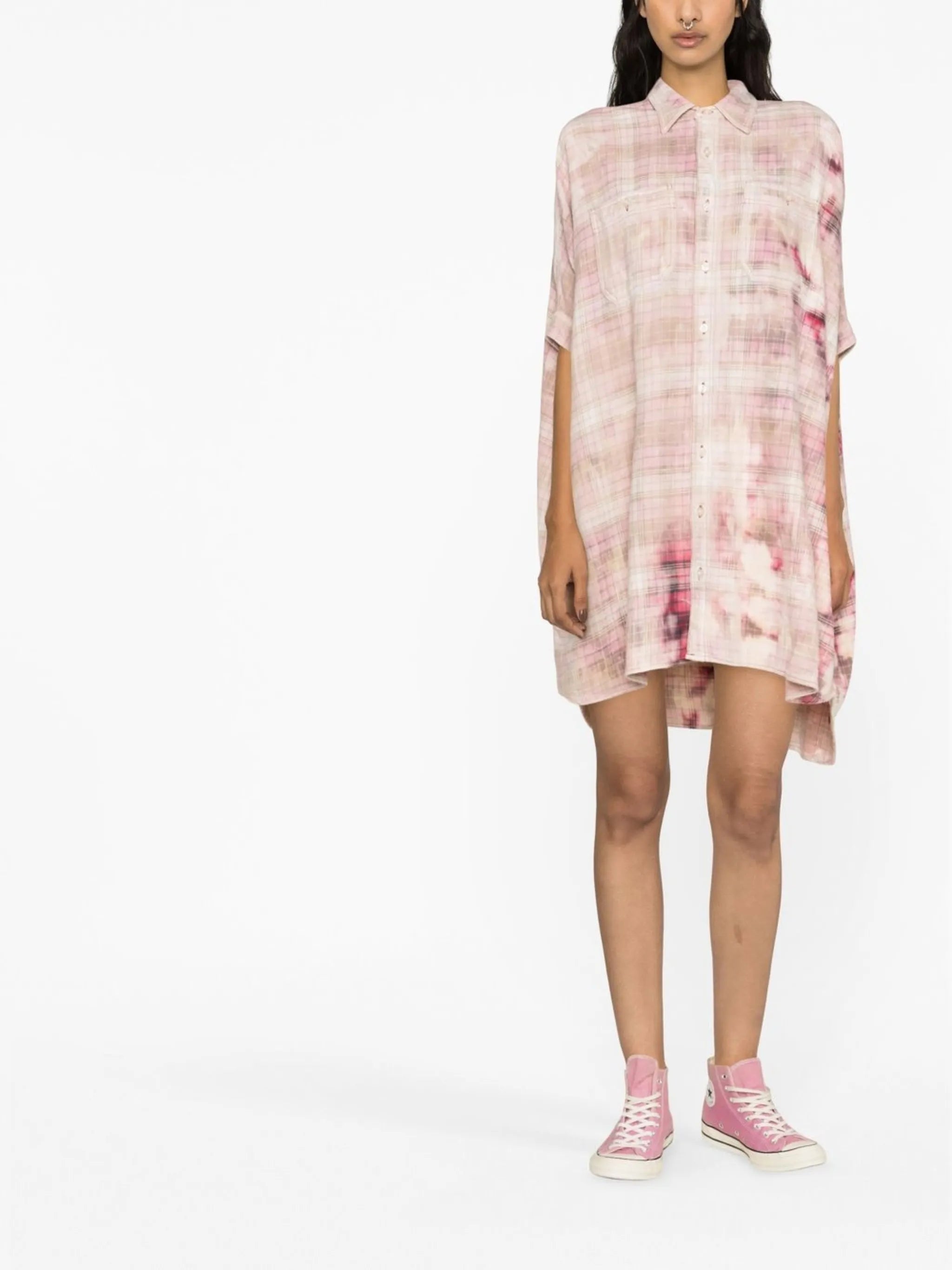 oversized cotton dress
