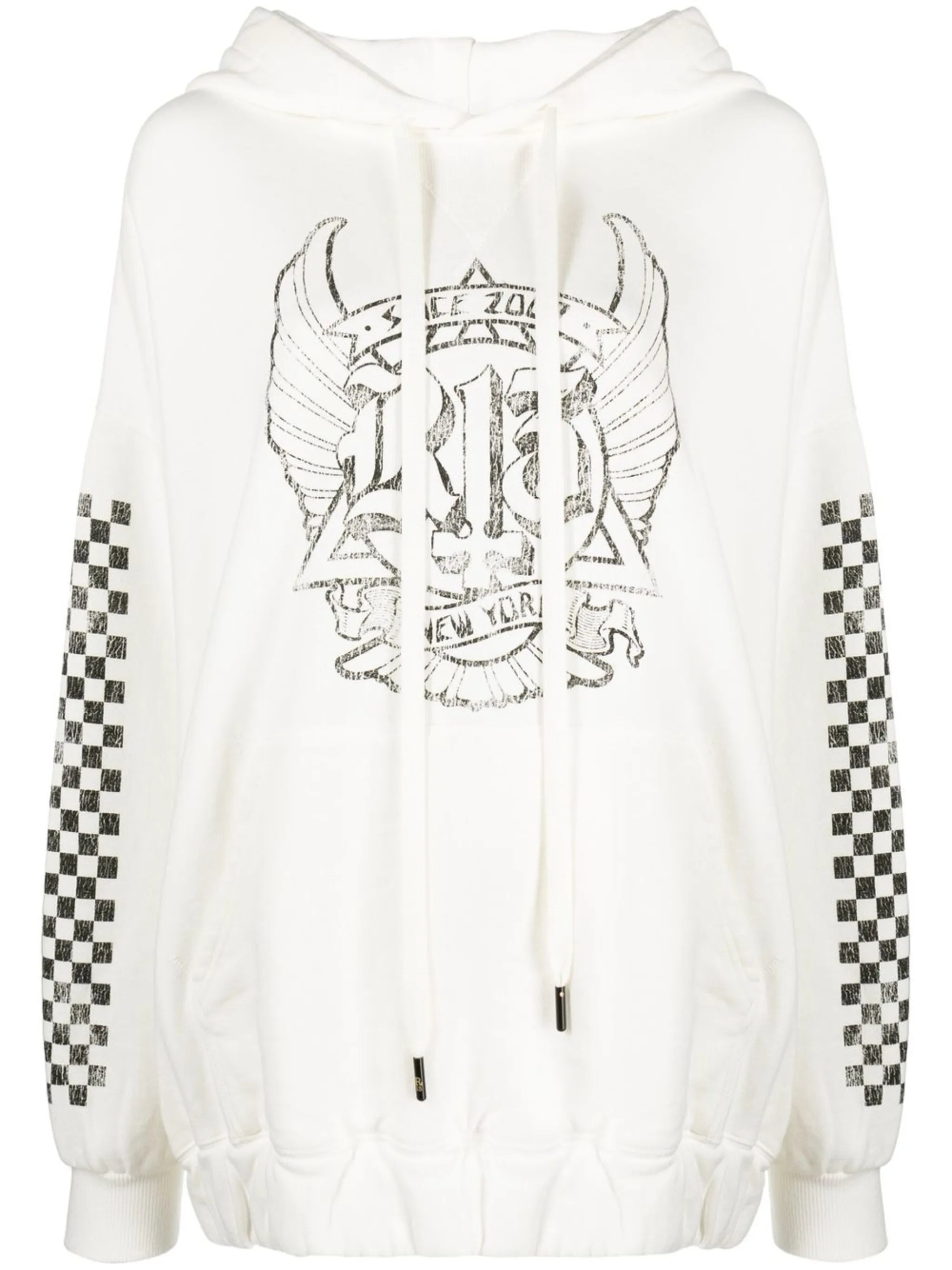 Skate graphic-print hoodie