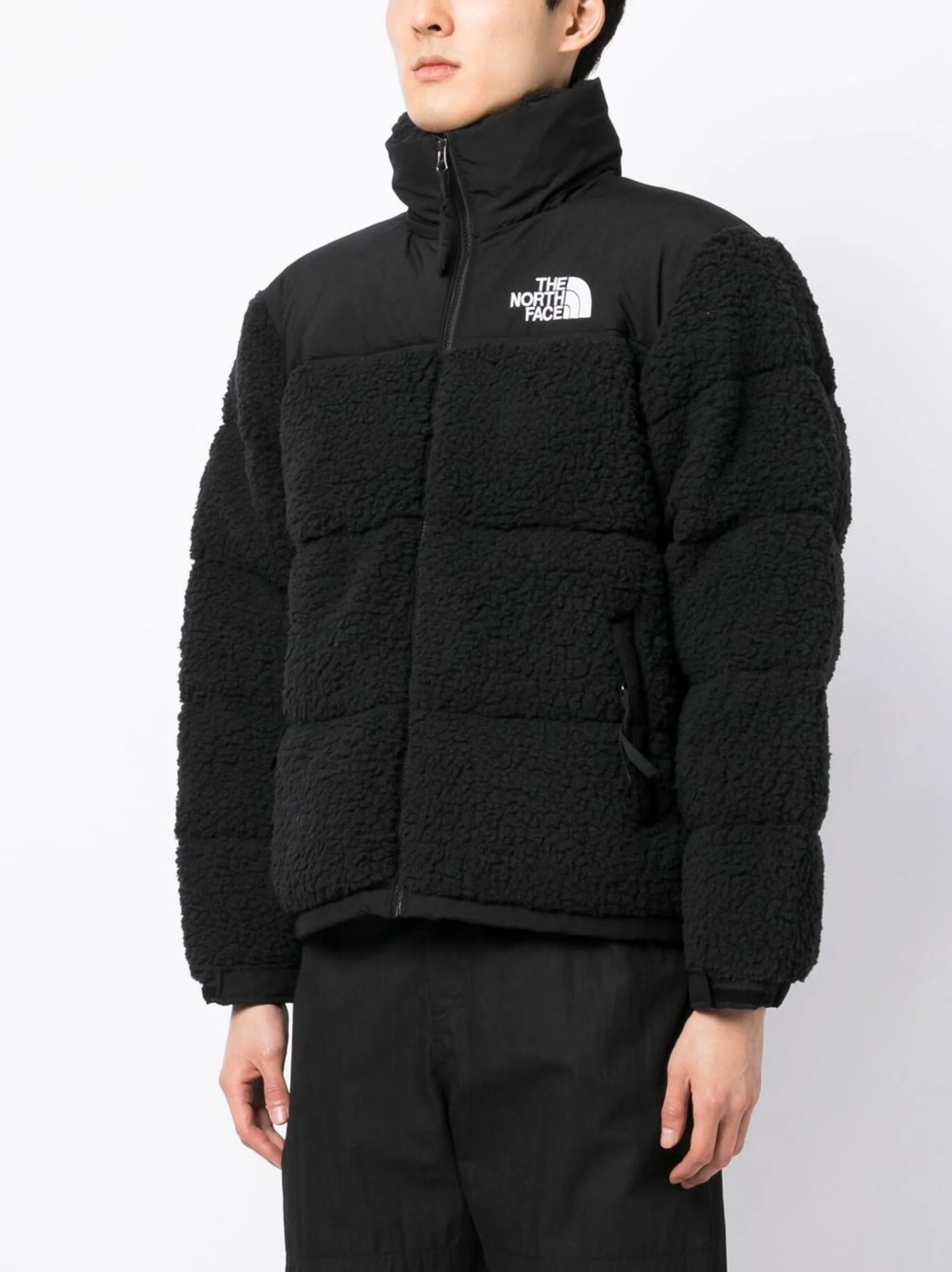 Nuptse fleece padded jacket
