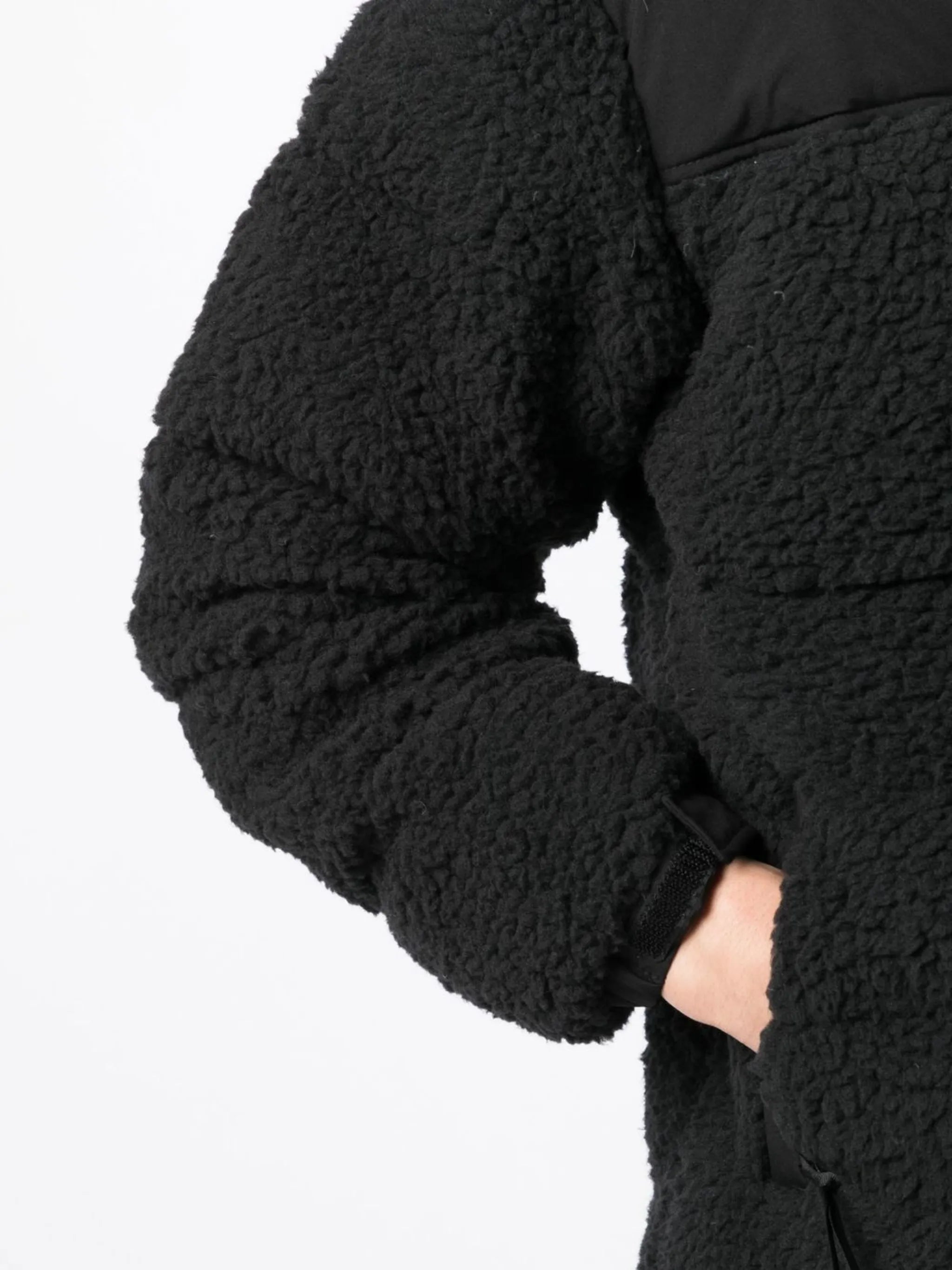 Nuptse fleece padded jacket