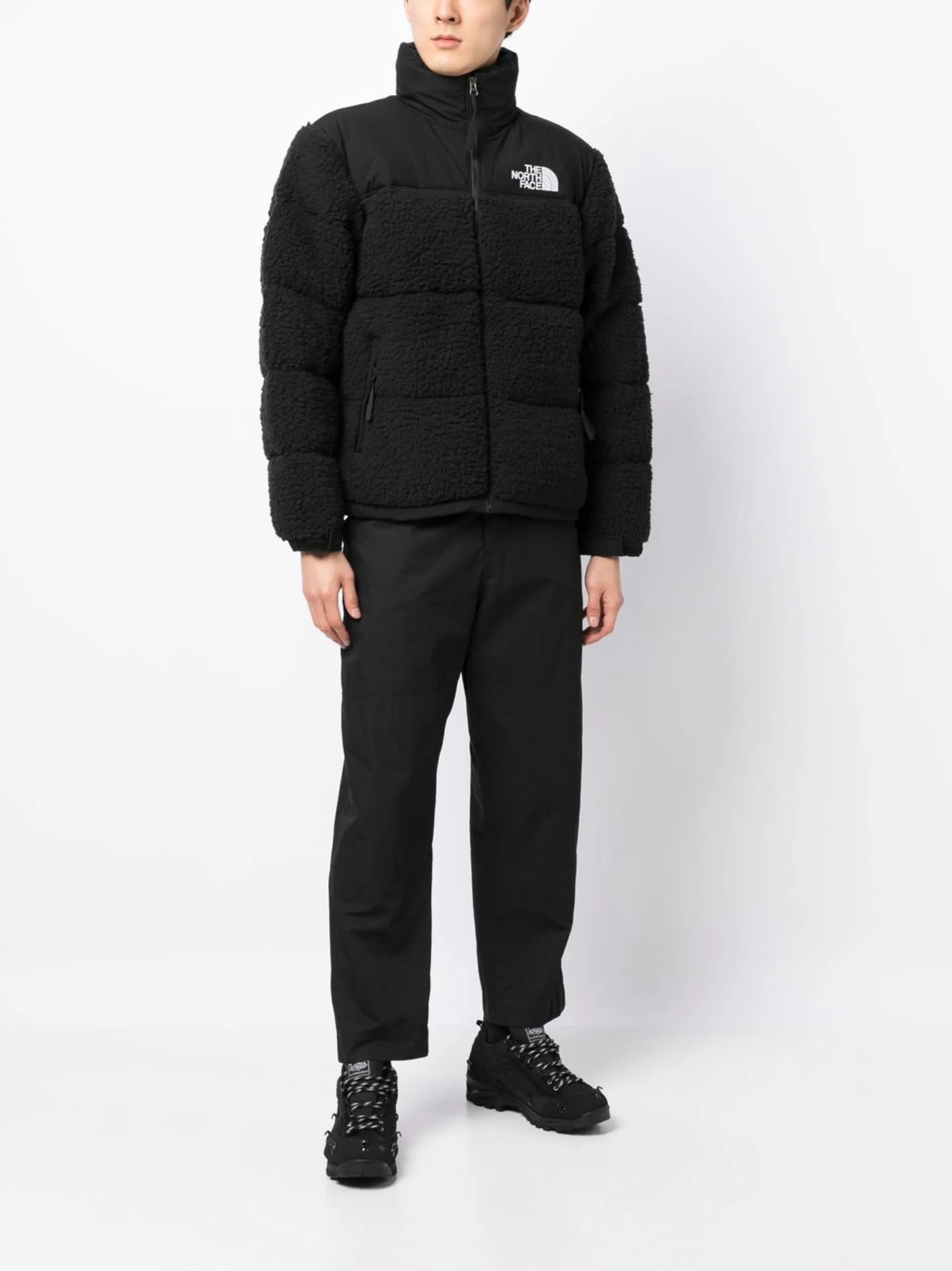 Nuptse fleece padded jacket