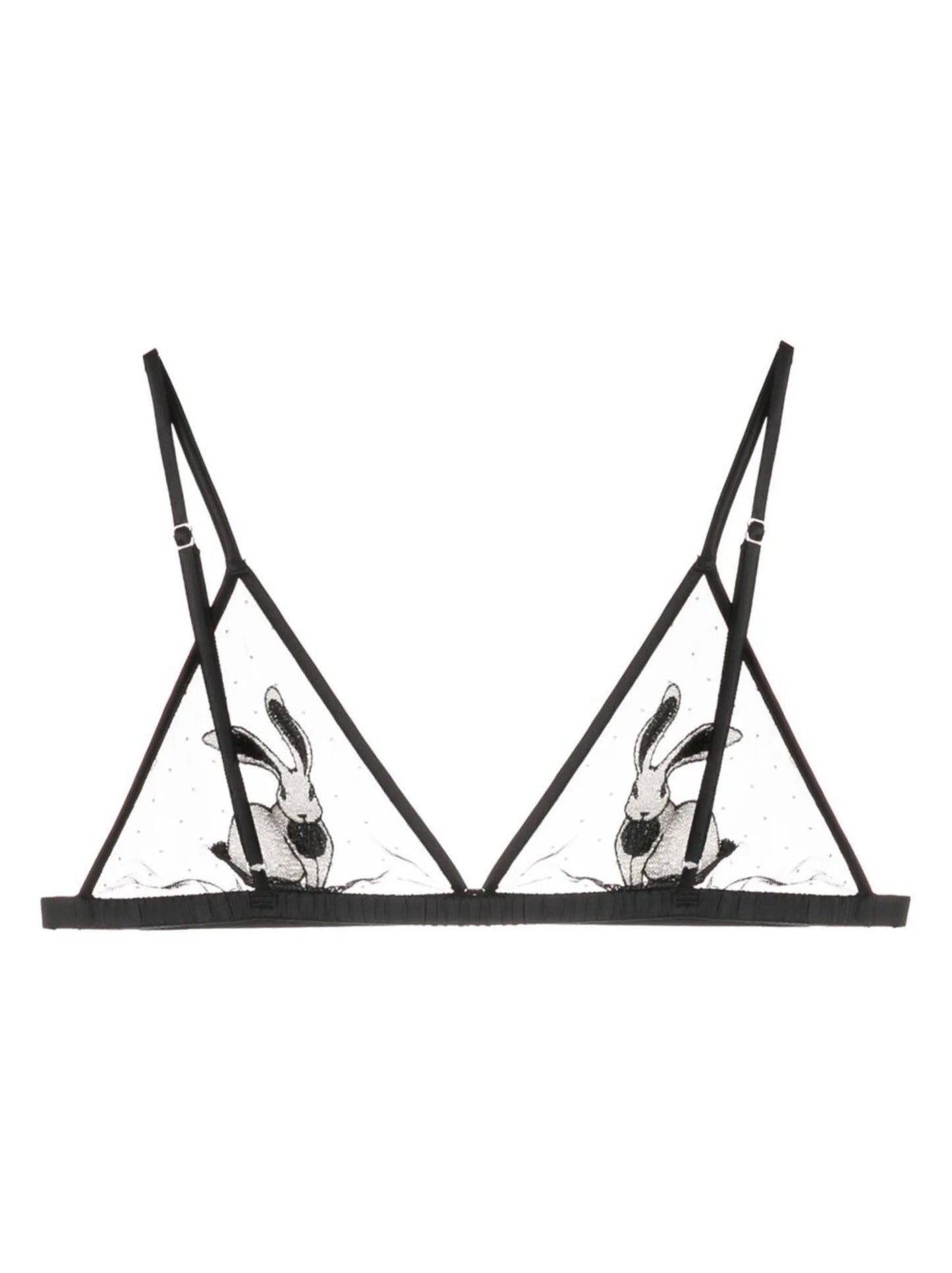 Bunny triangle bra