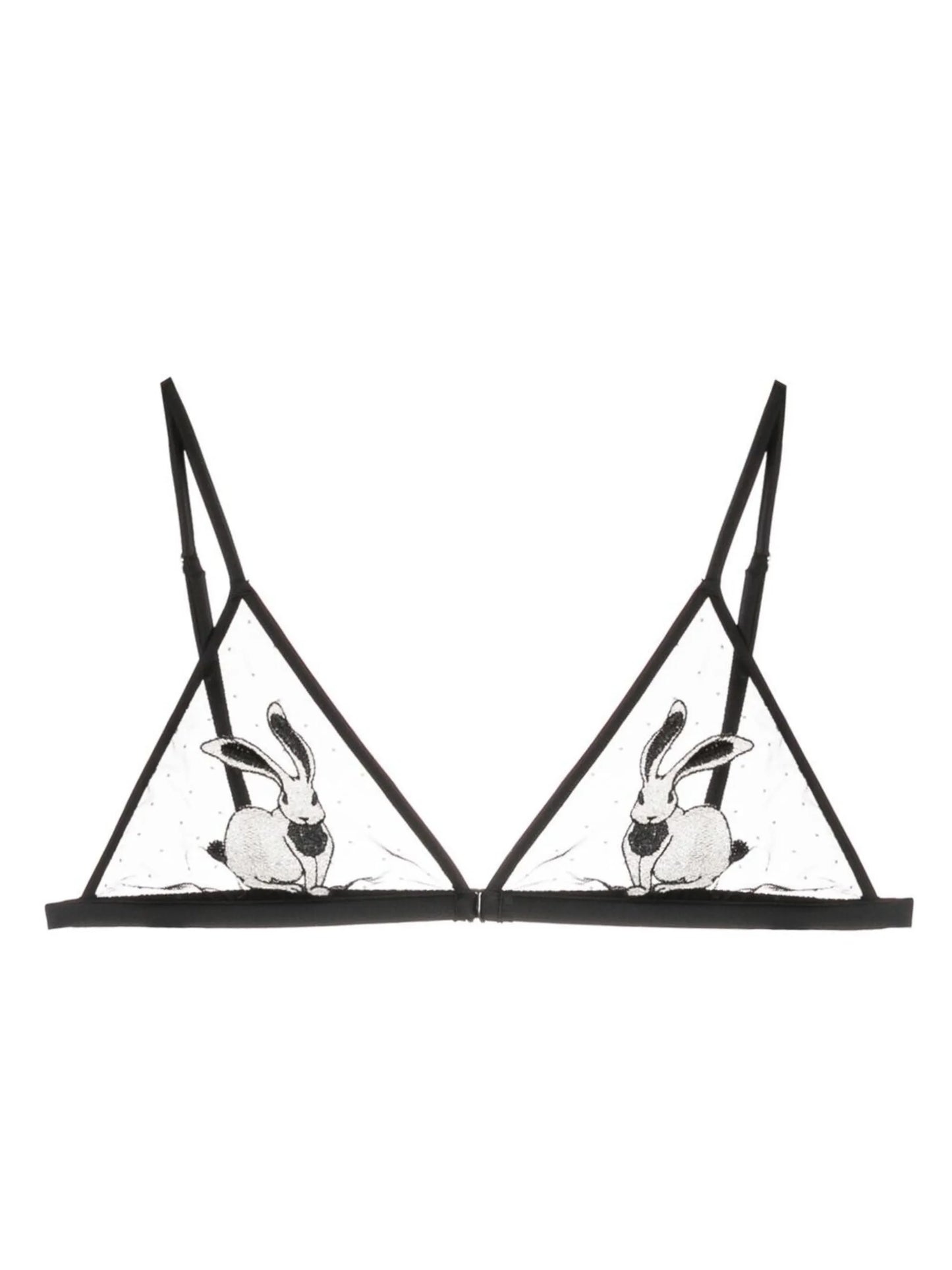 Bunny triangle bra