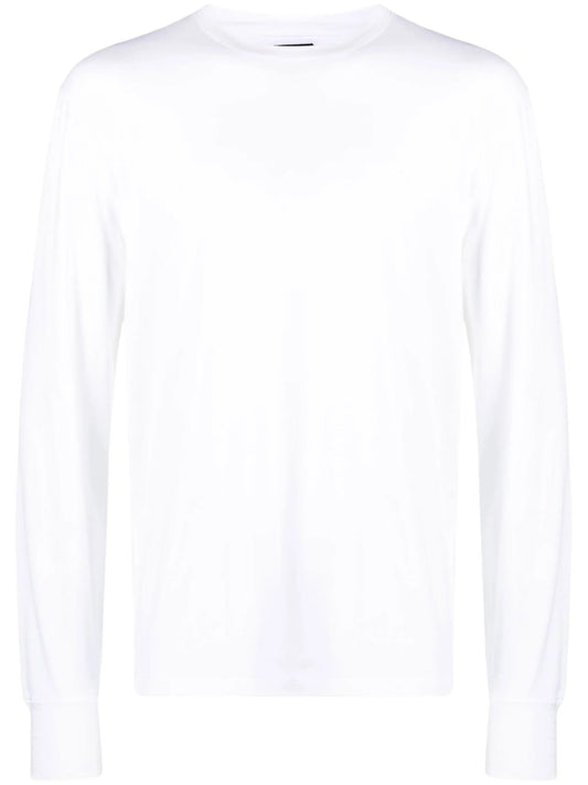 round-neck long-sleeve T-shirt