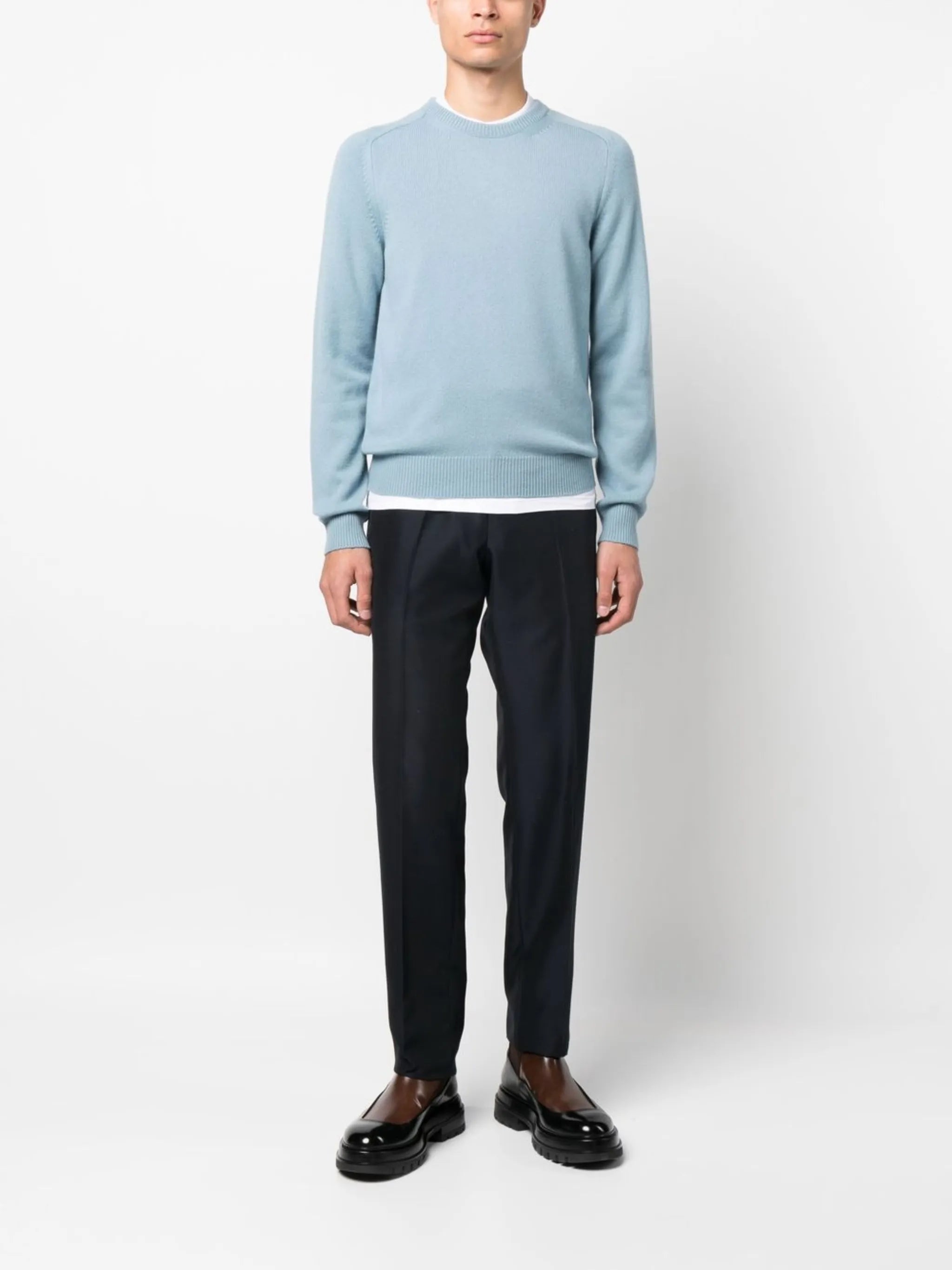 cashmere crewneck jumper