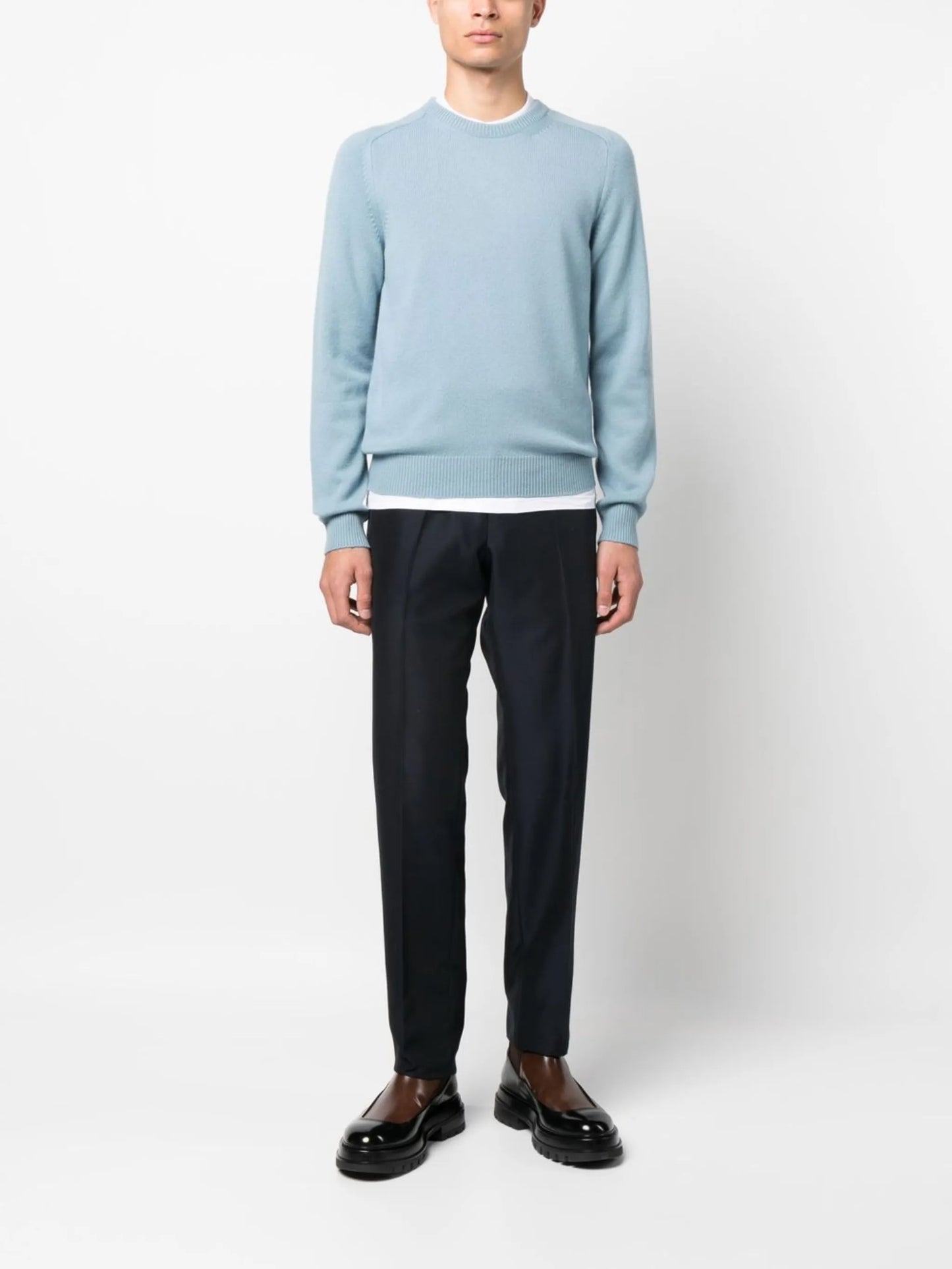 cashmere crewneck jumper