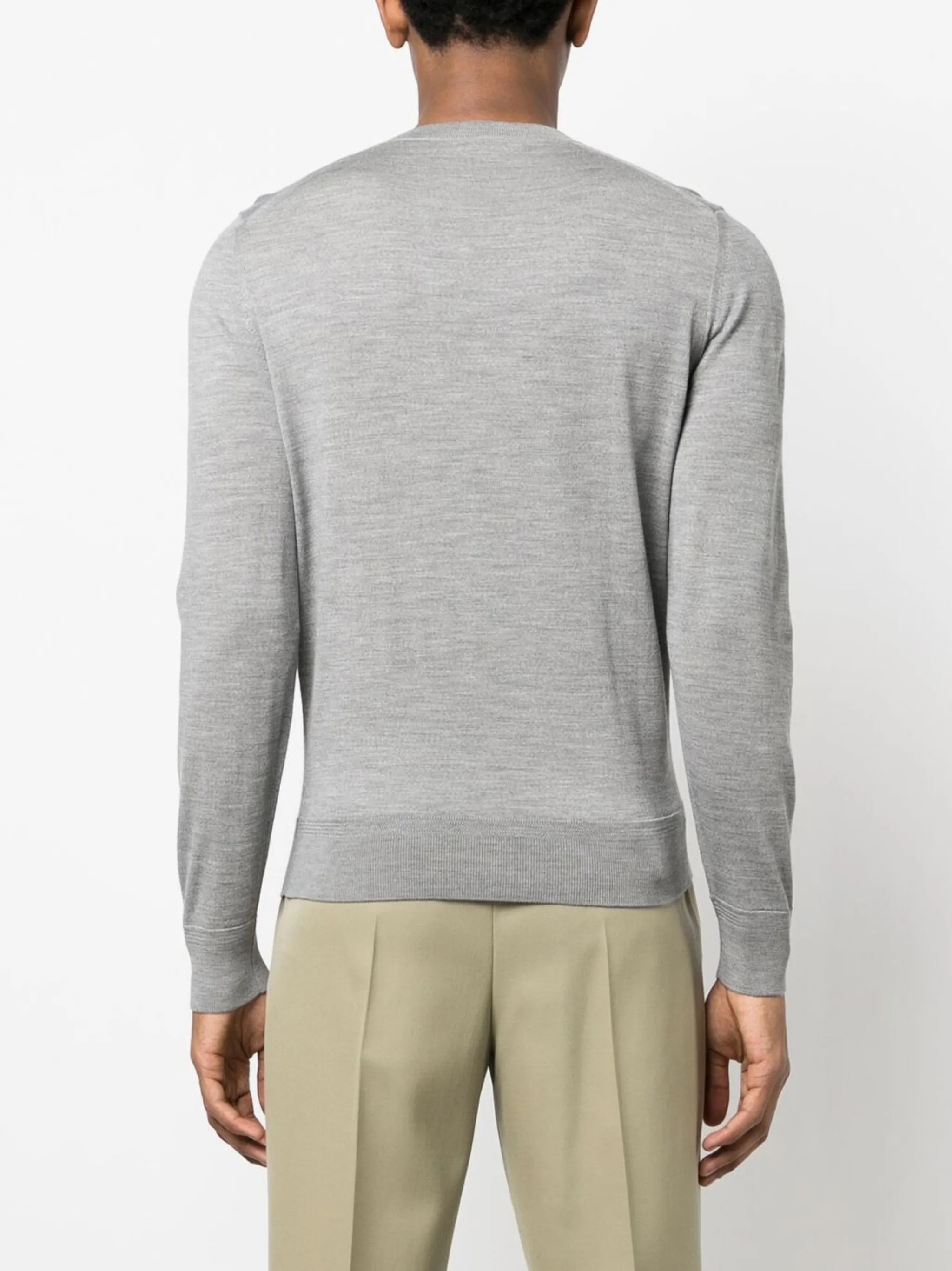 fine knit wool jumper