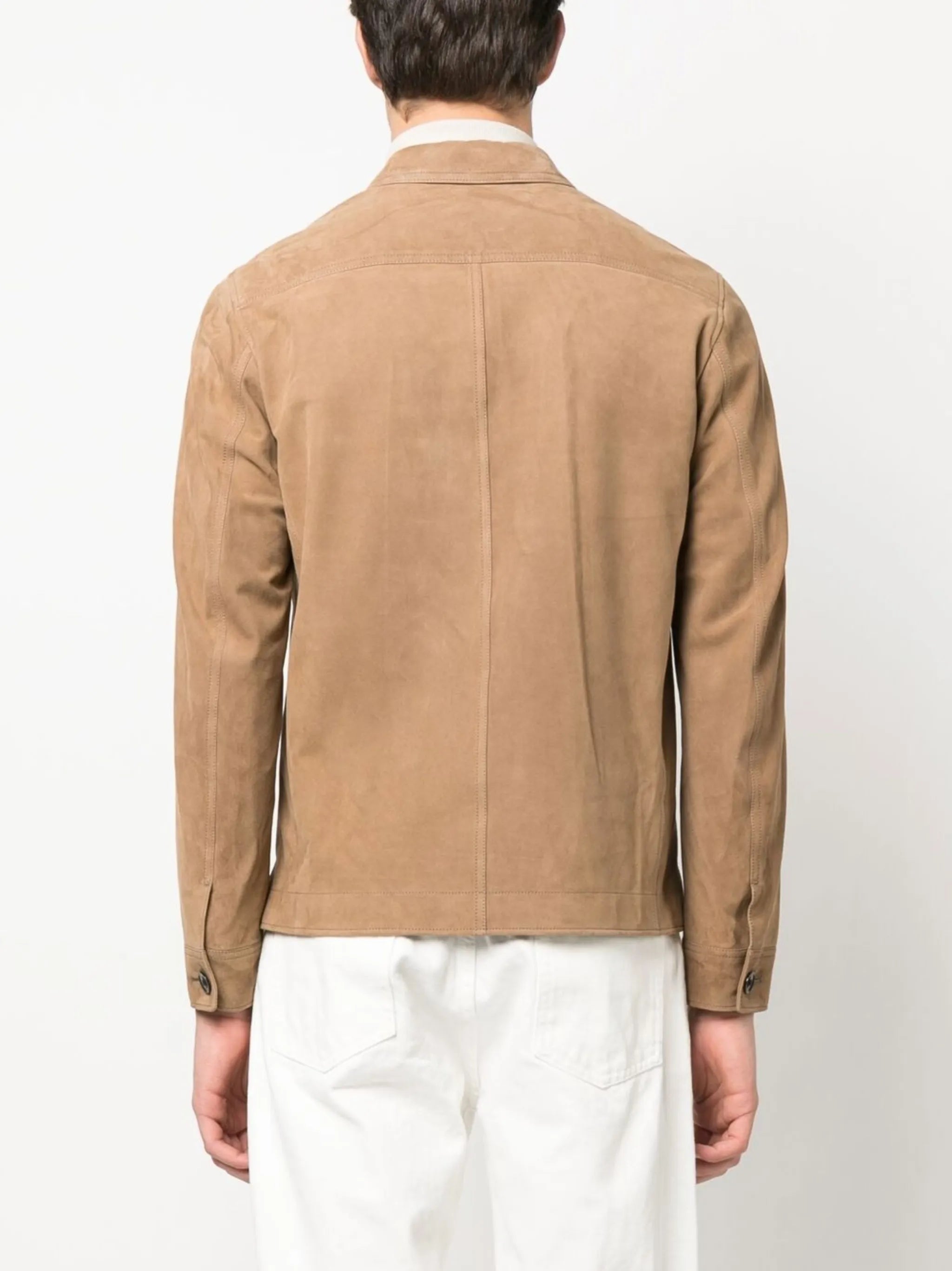 suede shirt jacket