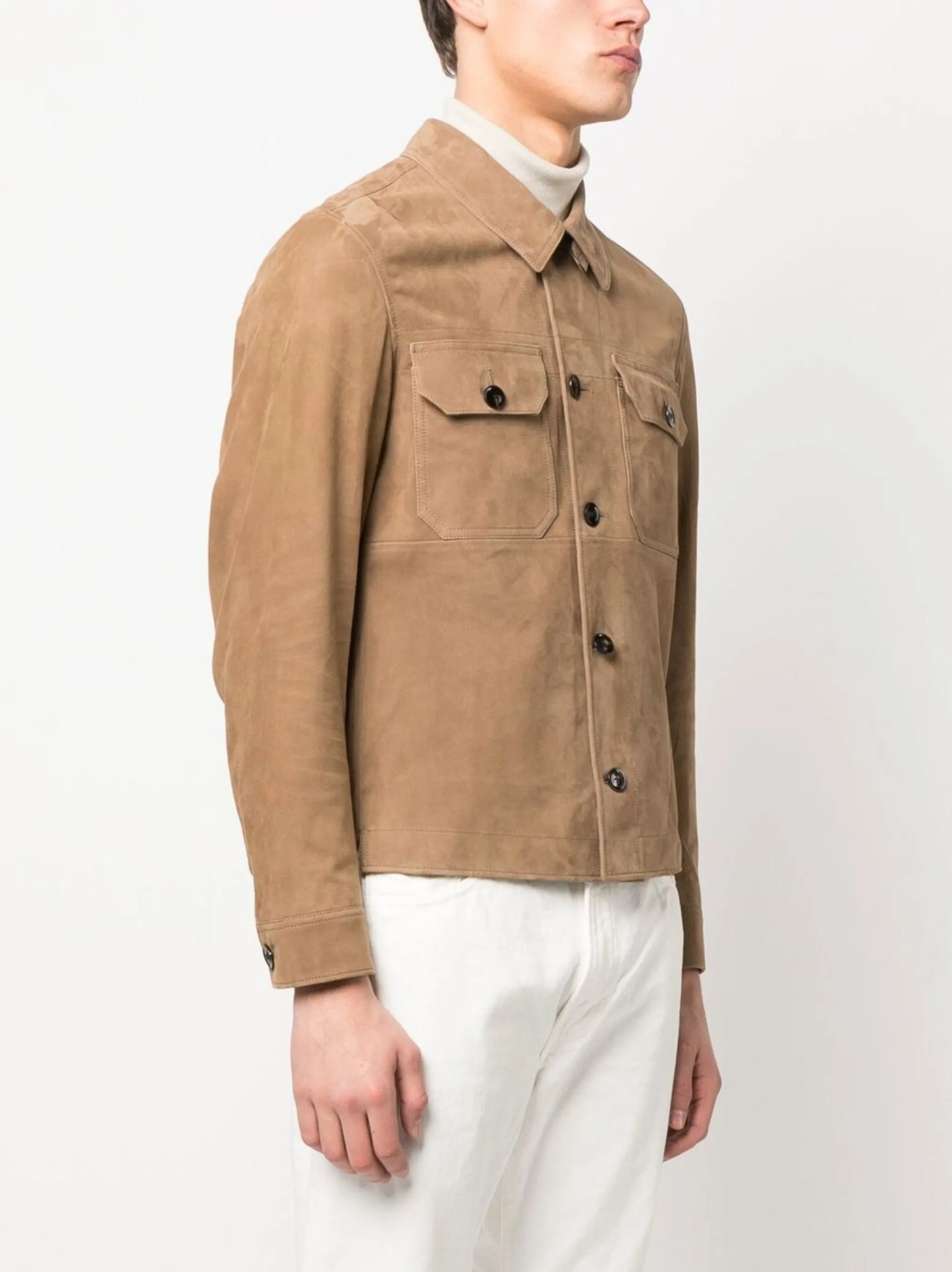 suede shirt jacket