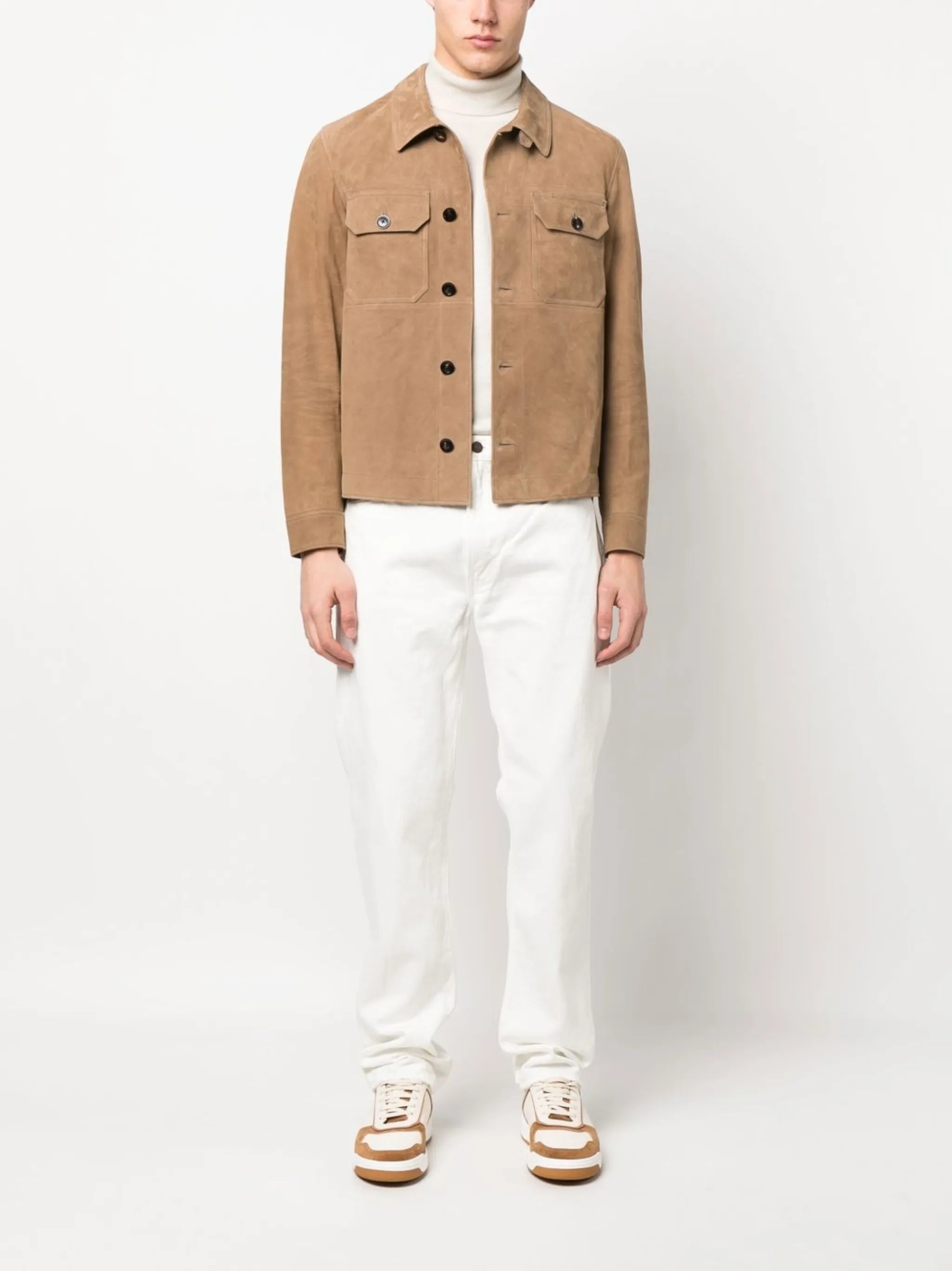 suede shirt jacket