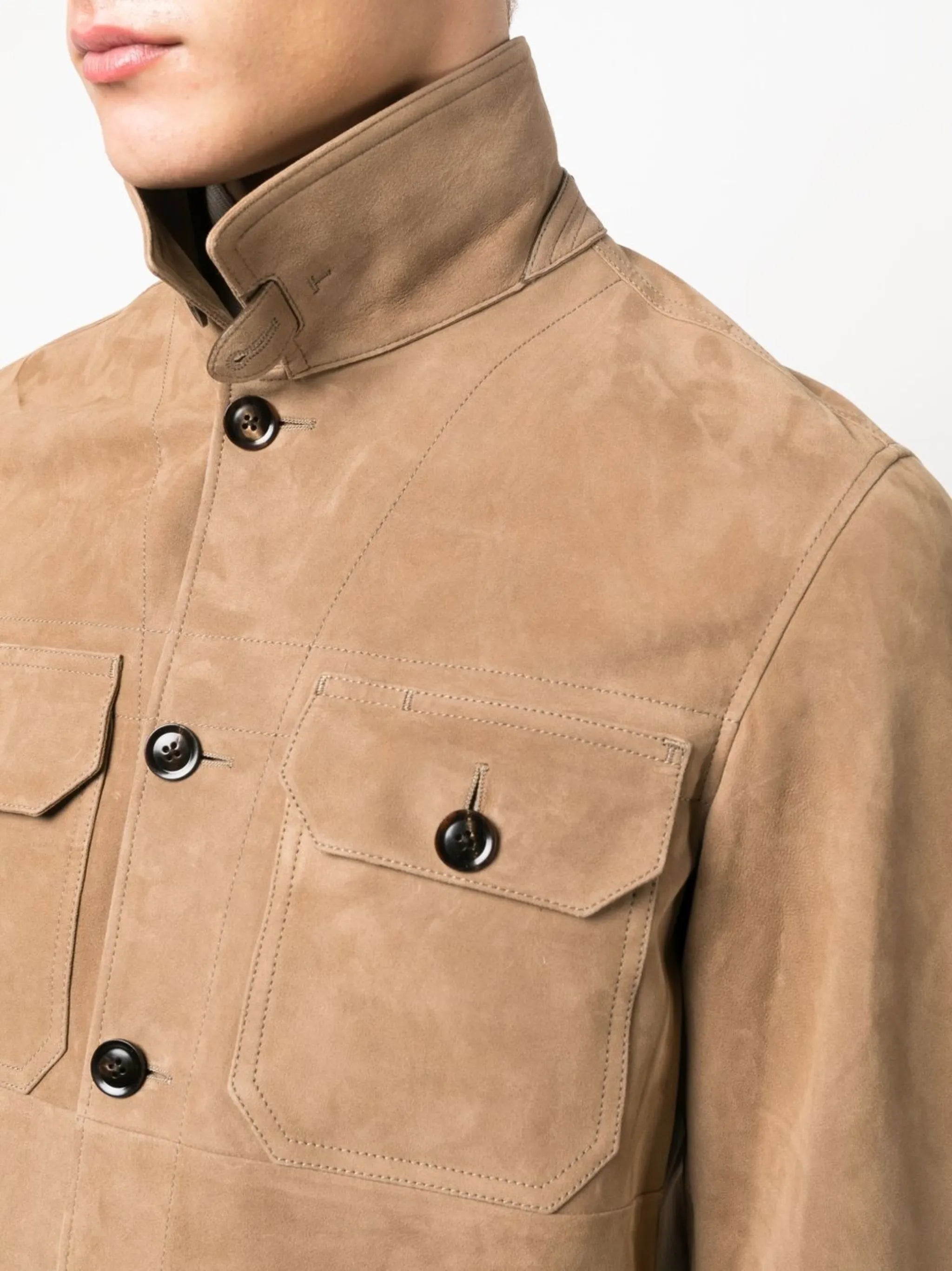 suede shirt jacket