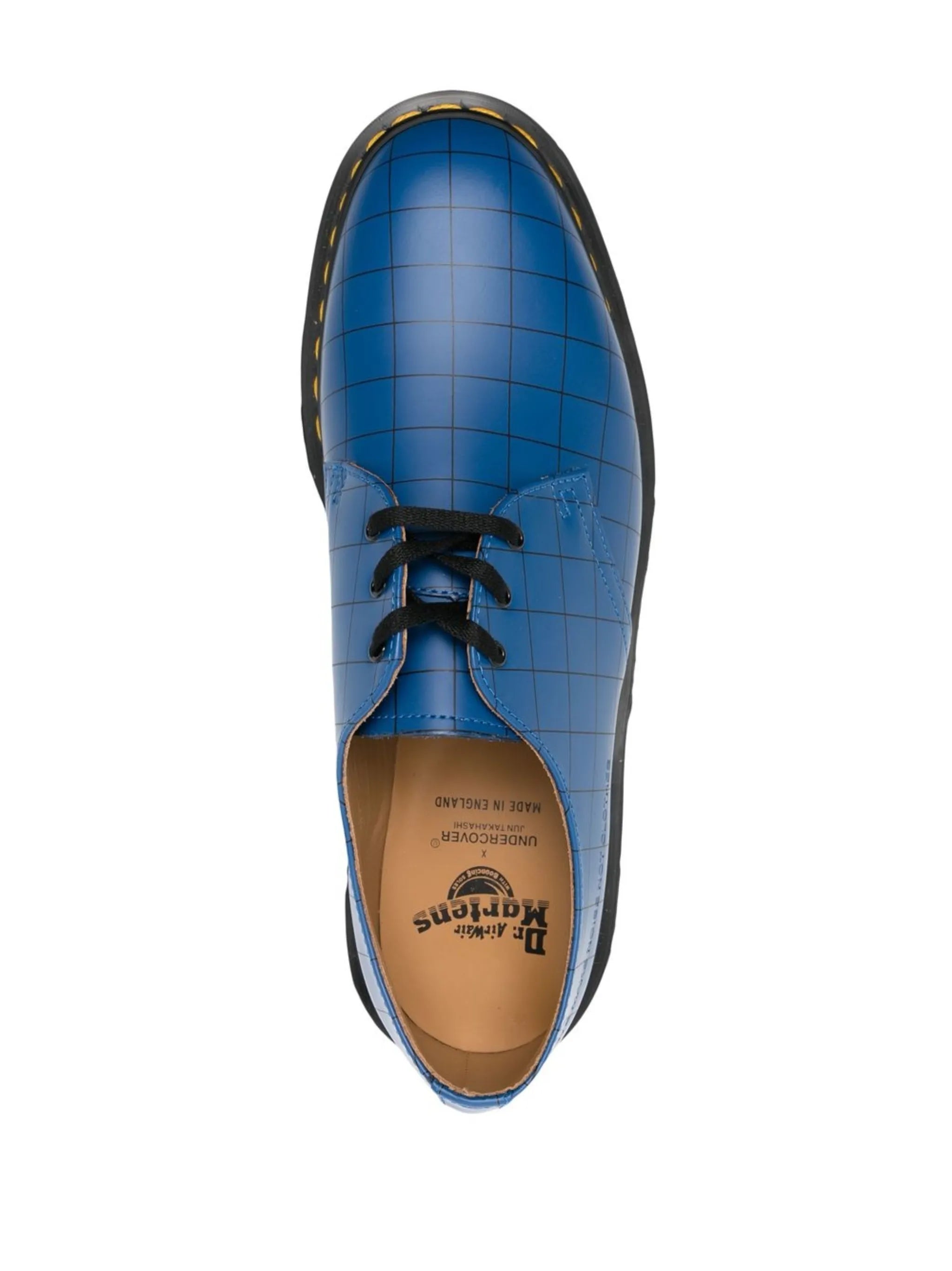 x Undercover 1461 leather derby shoes