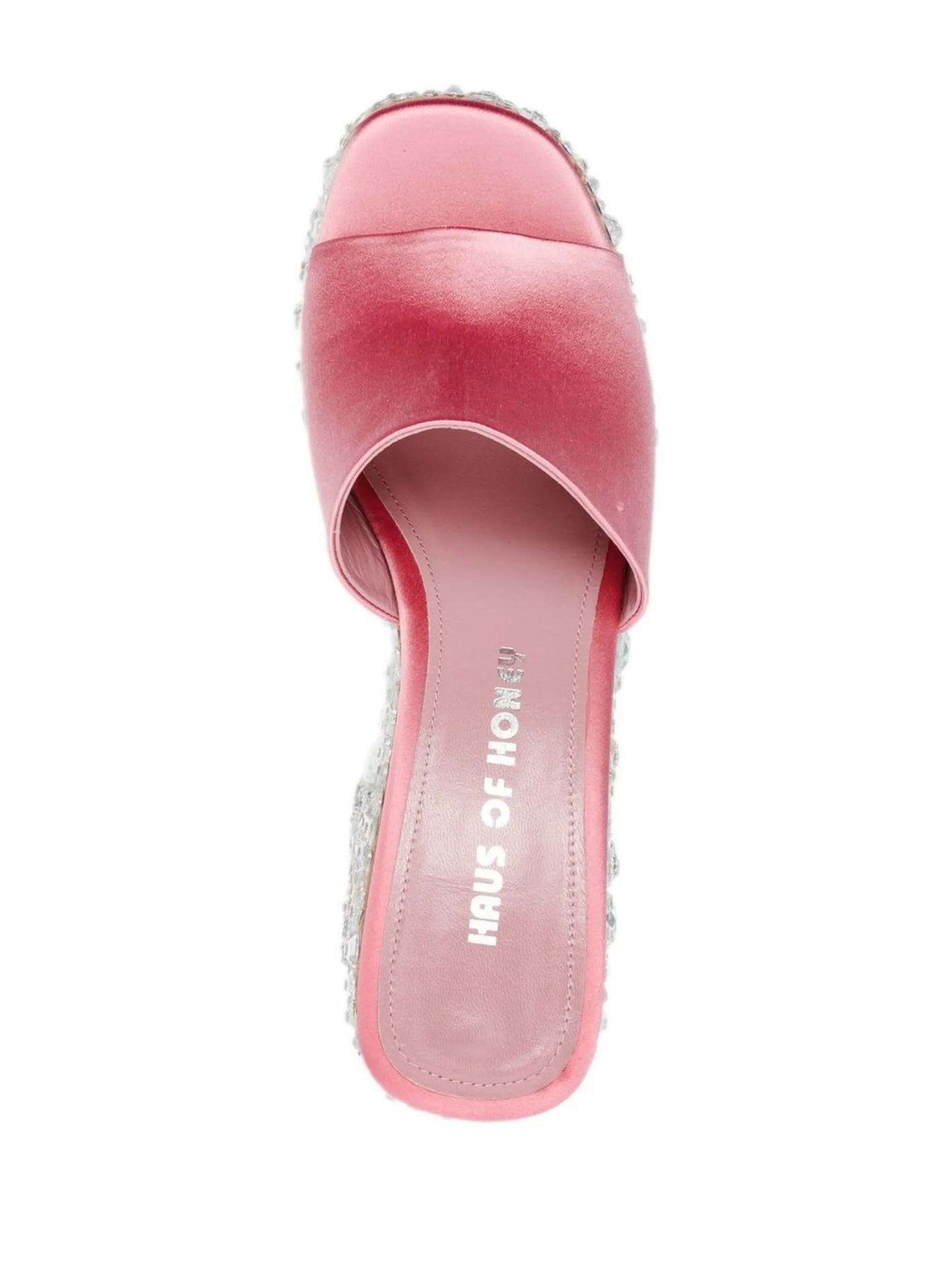Croco crystal-embellished 65mm platform sandals