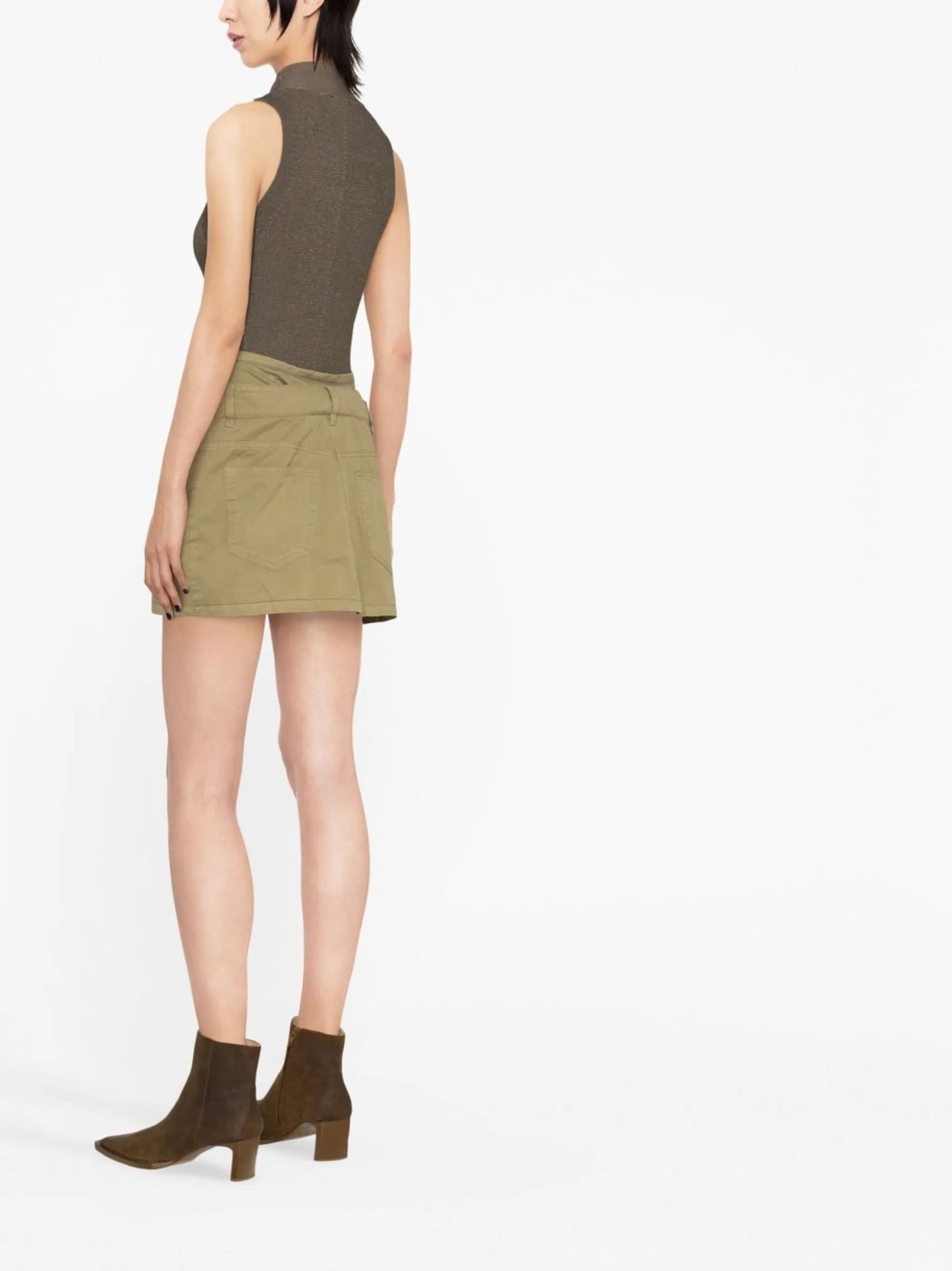 O-Enthia cotton miniskirt