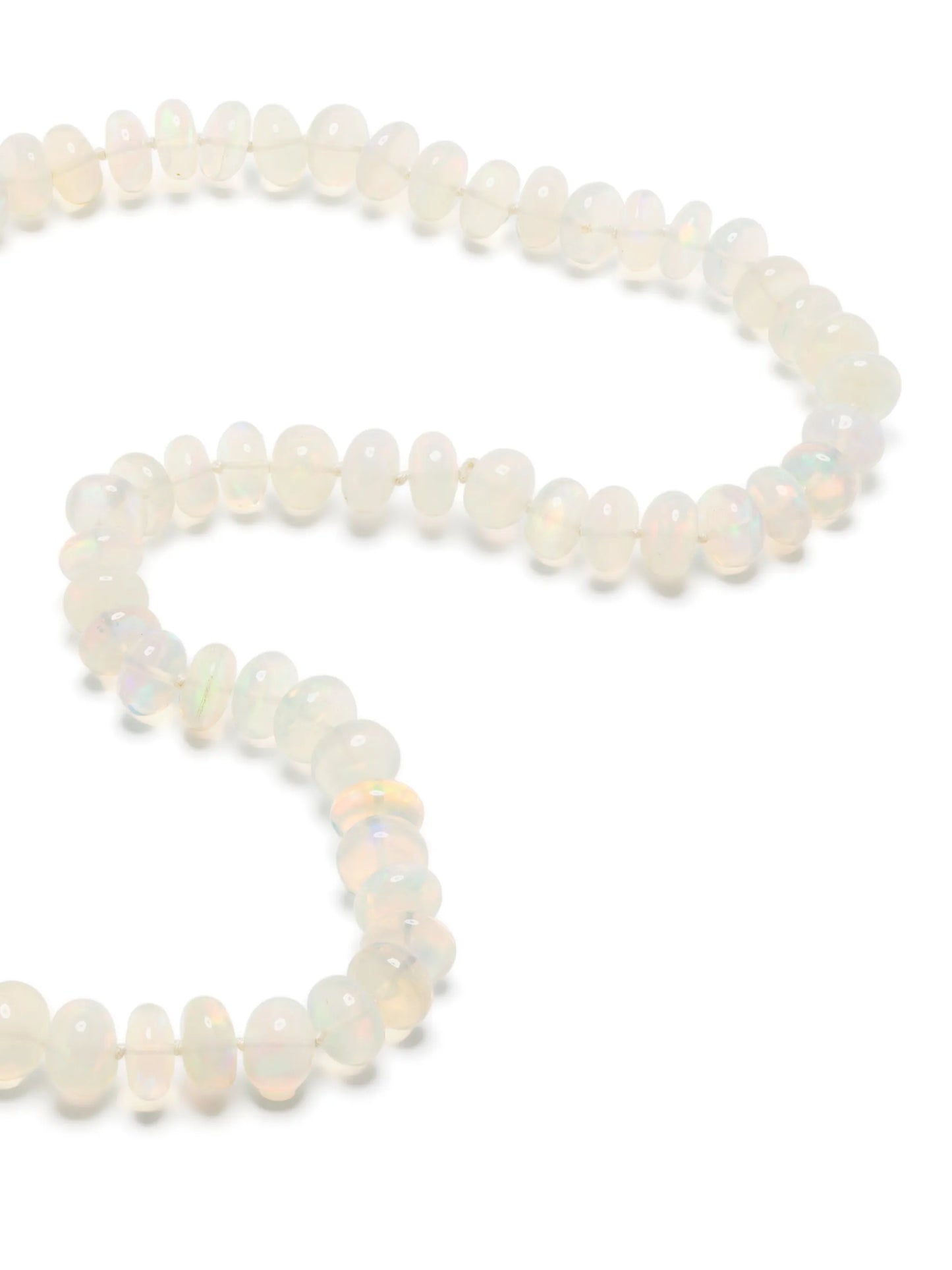 18kt yellow gold opal necklace