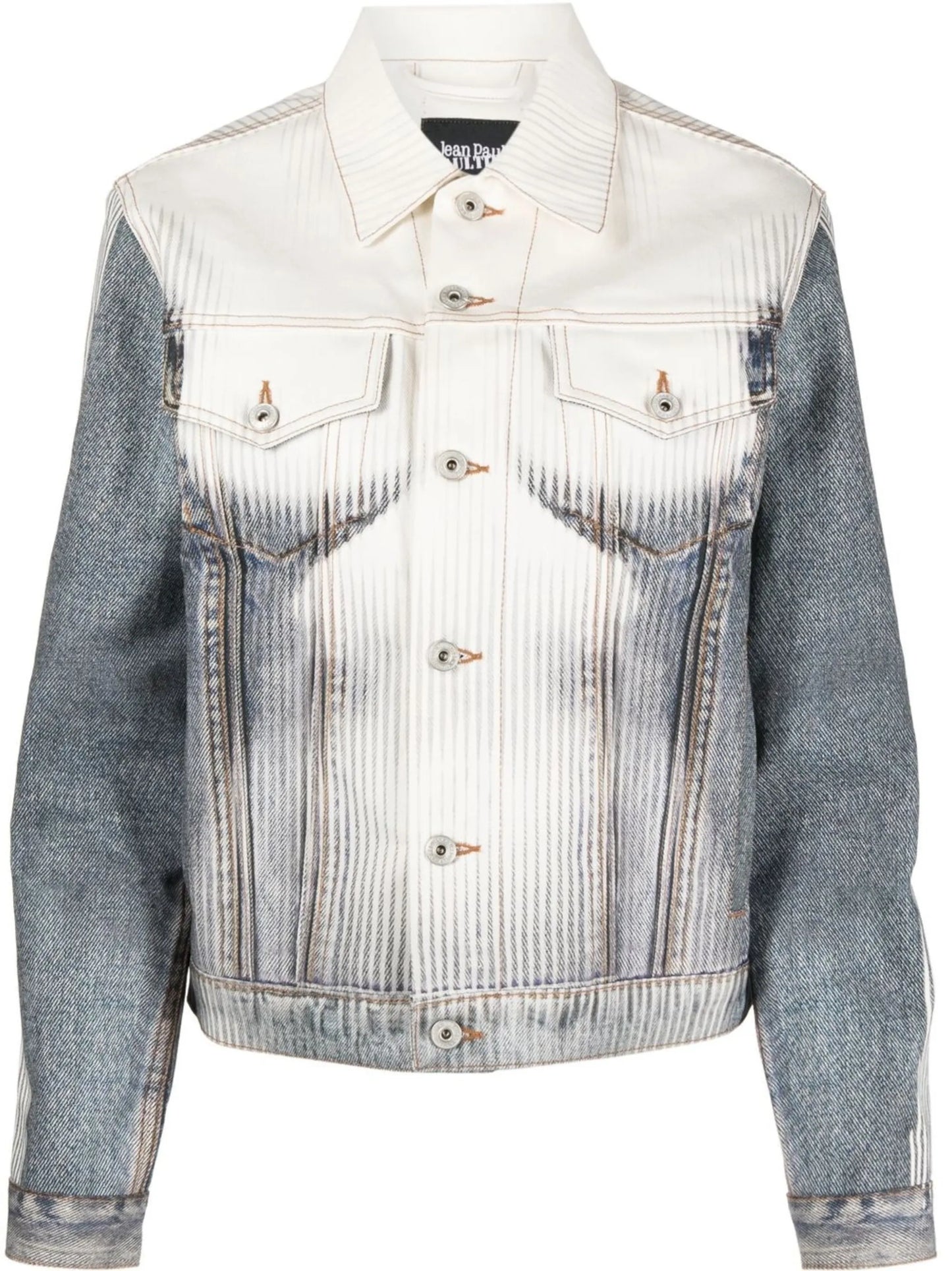 x Jean Paul Gaultier Body Morph denim jacket