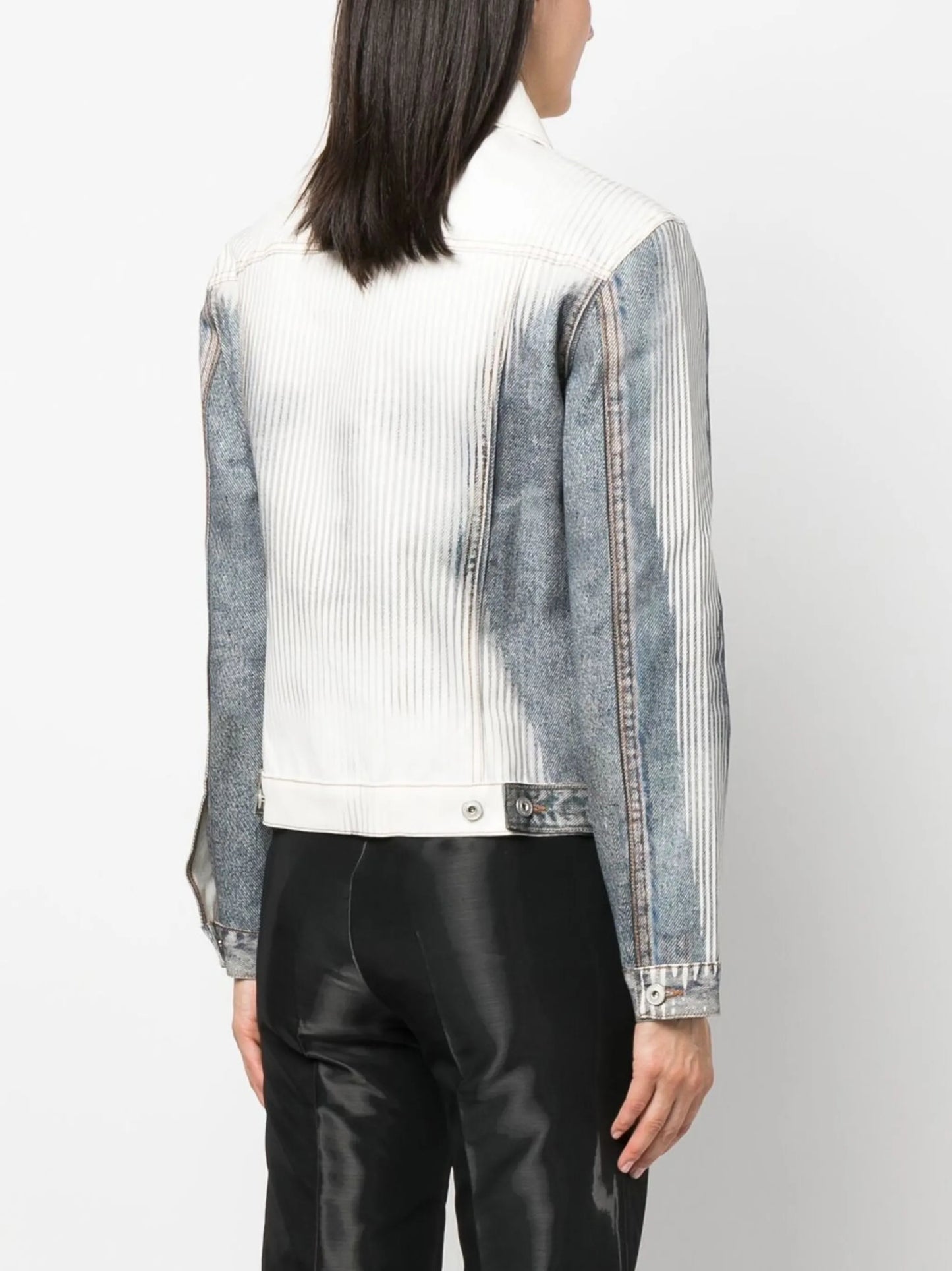x Jean Paul Gaultier Body Morph denim jacket