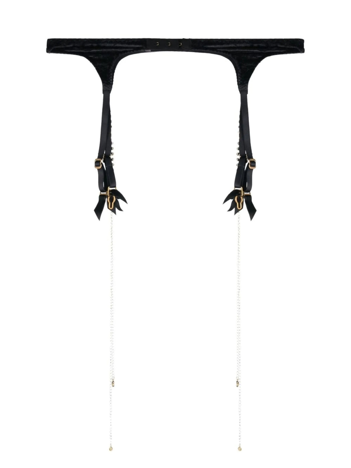 Black Kati Suspender Belt