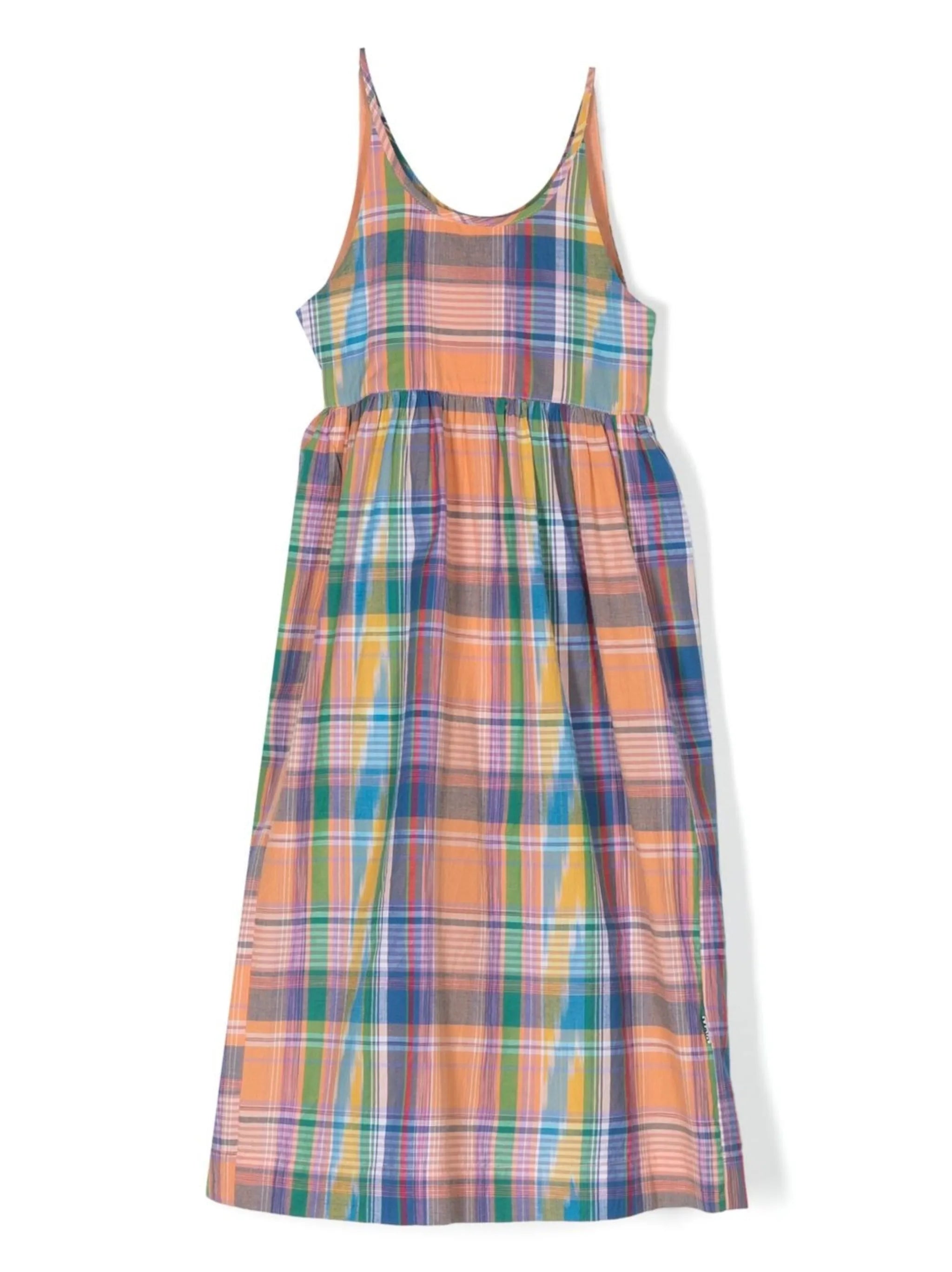 Chrissie checked dress