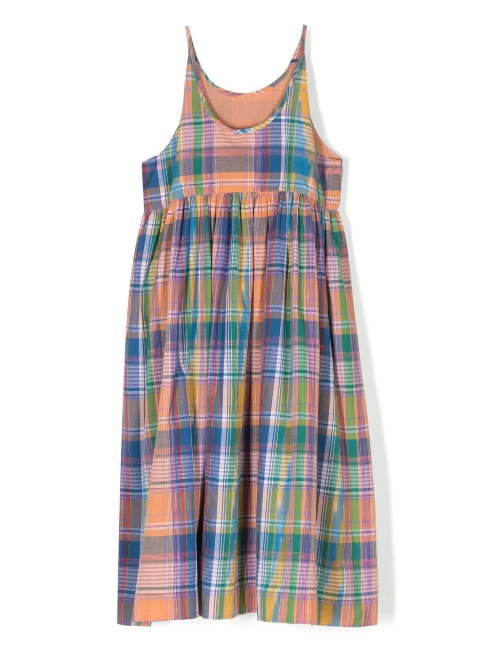 Chrissie checked dress