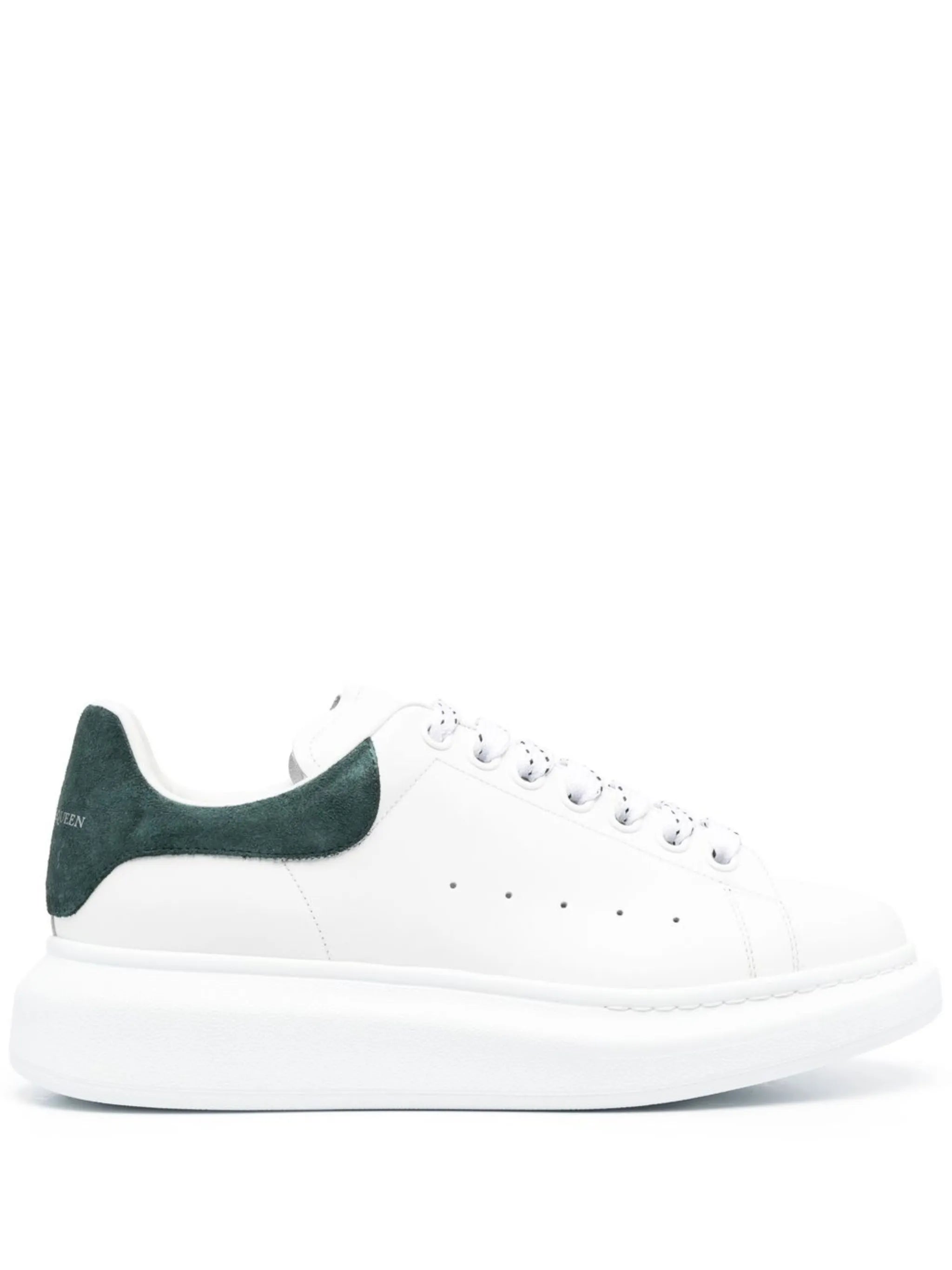 lace-up flatform sneakers