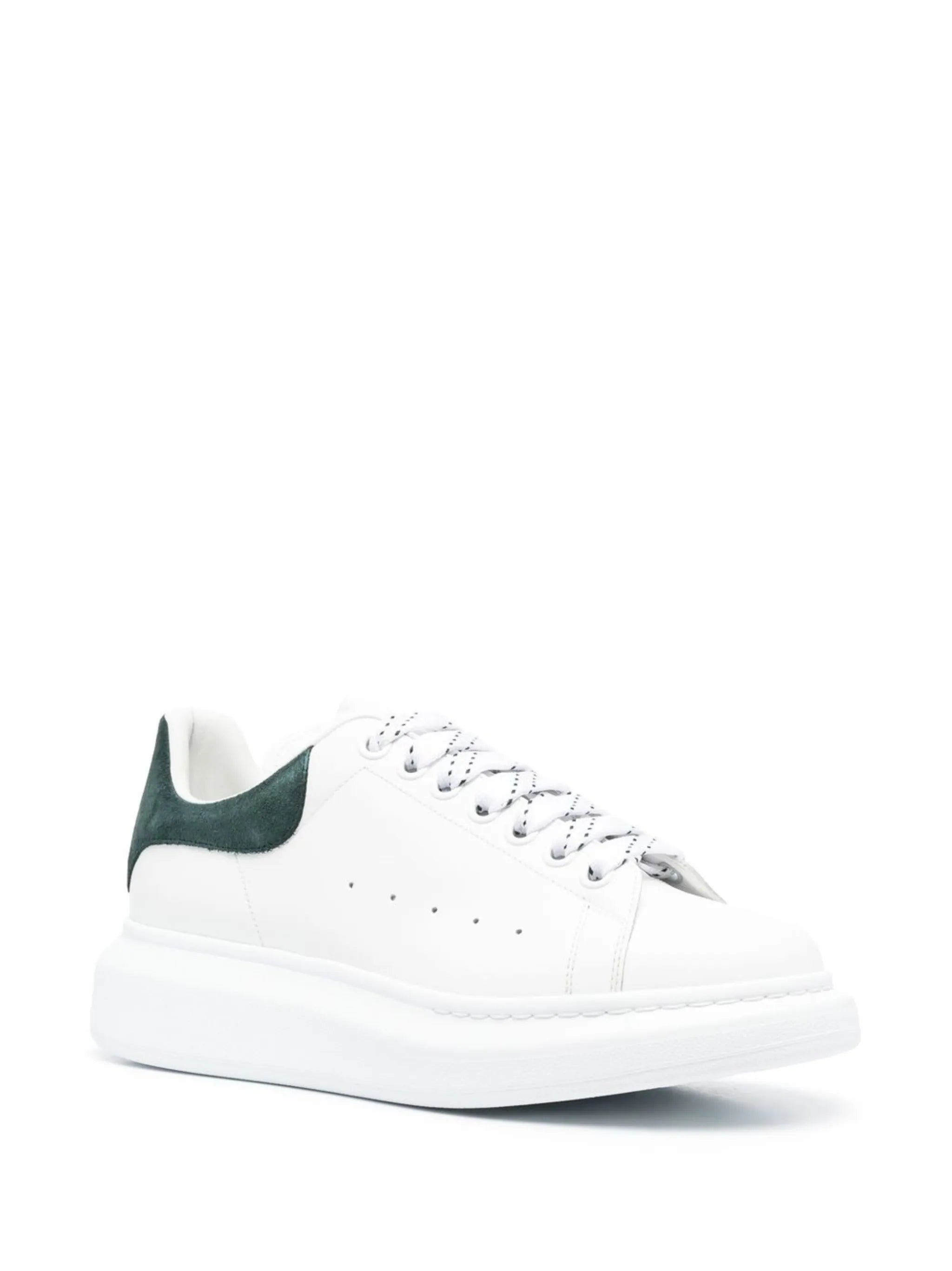 lace-up flatform sneakers