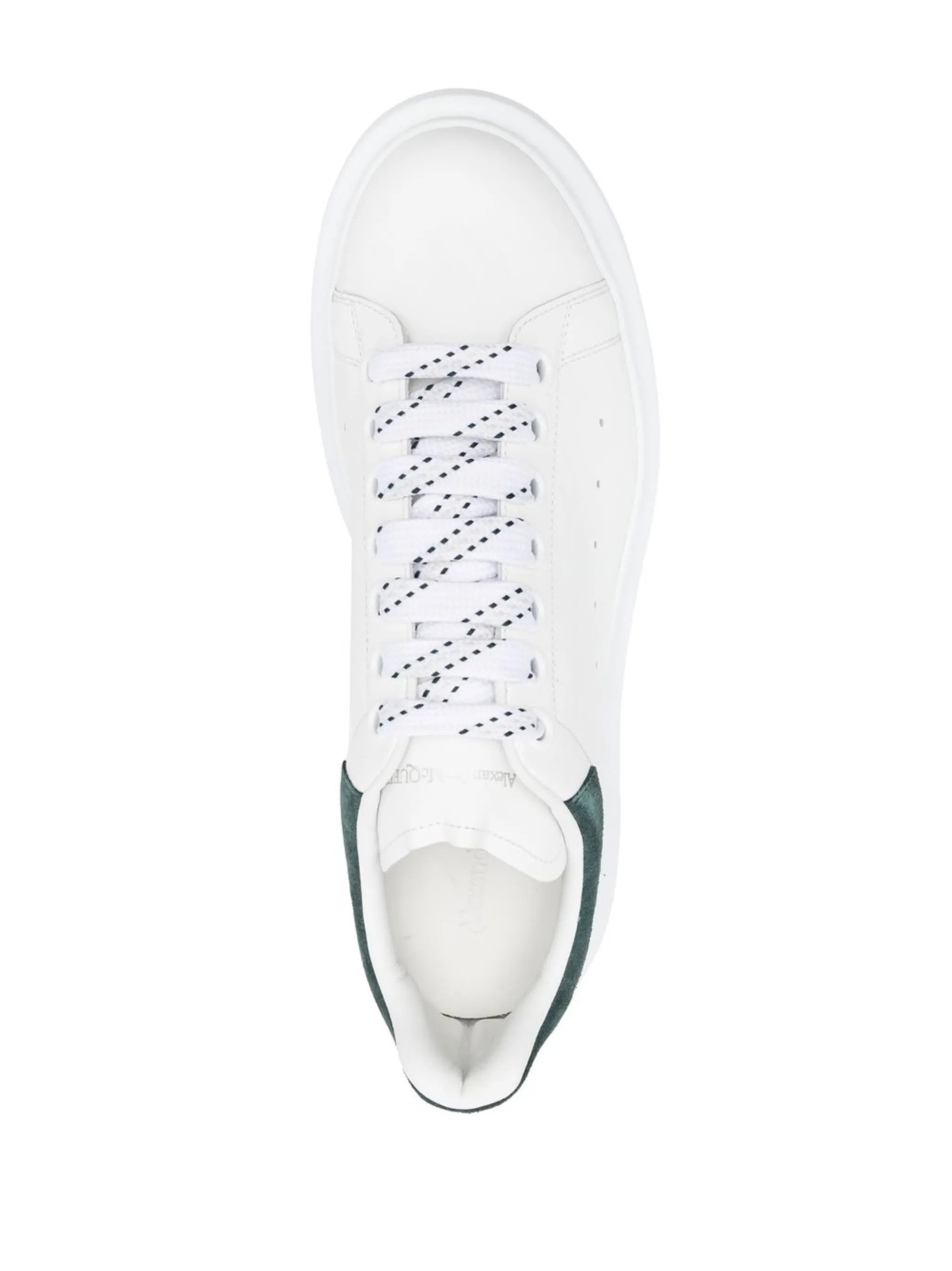 lace-up flatform sneakers