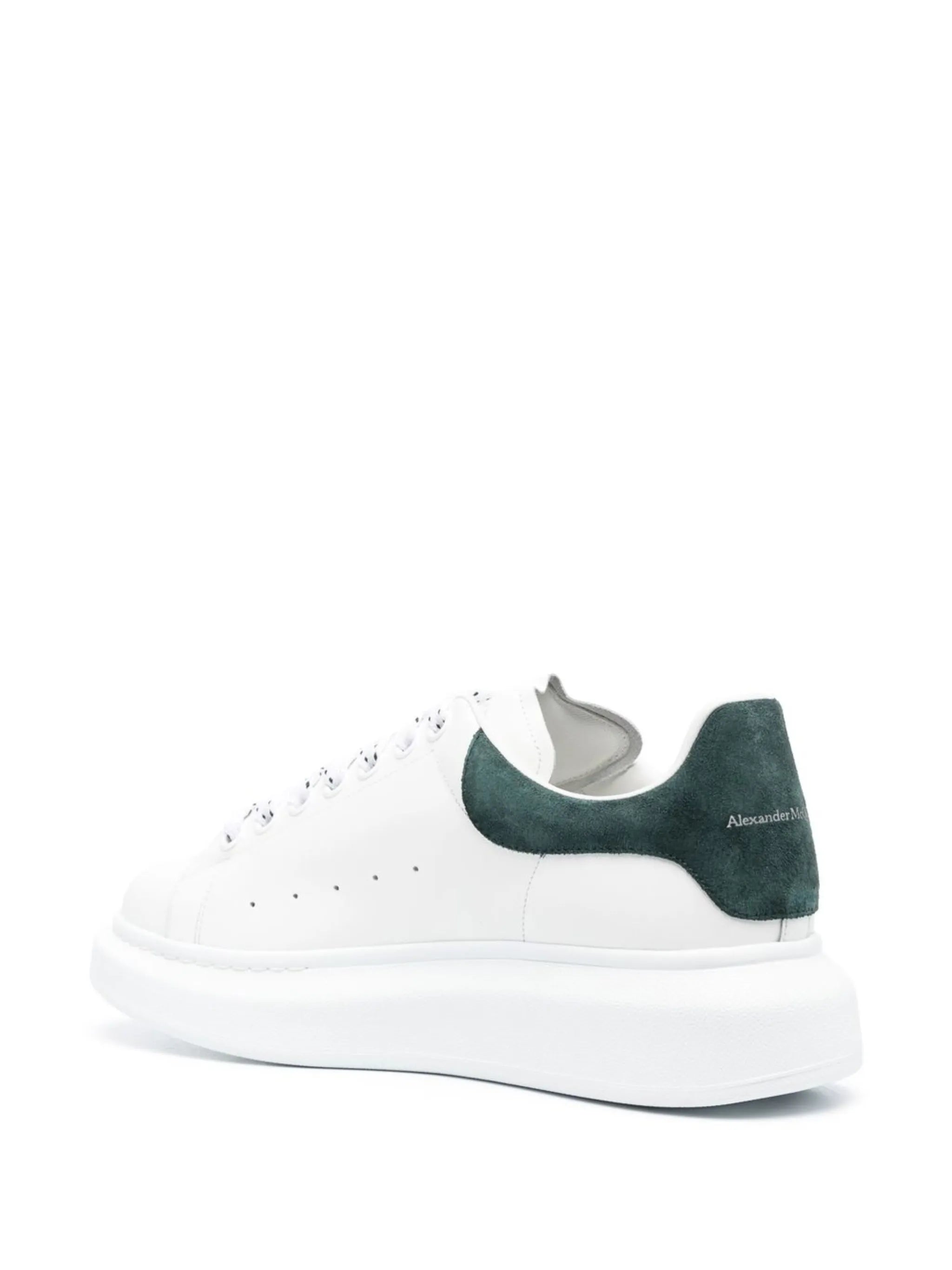 lace-up flatform sneakers