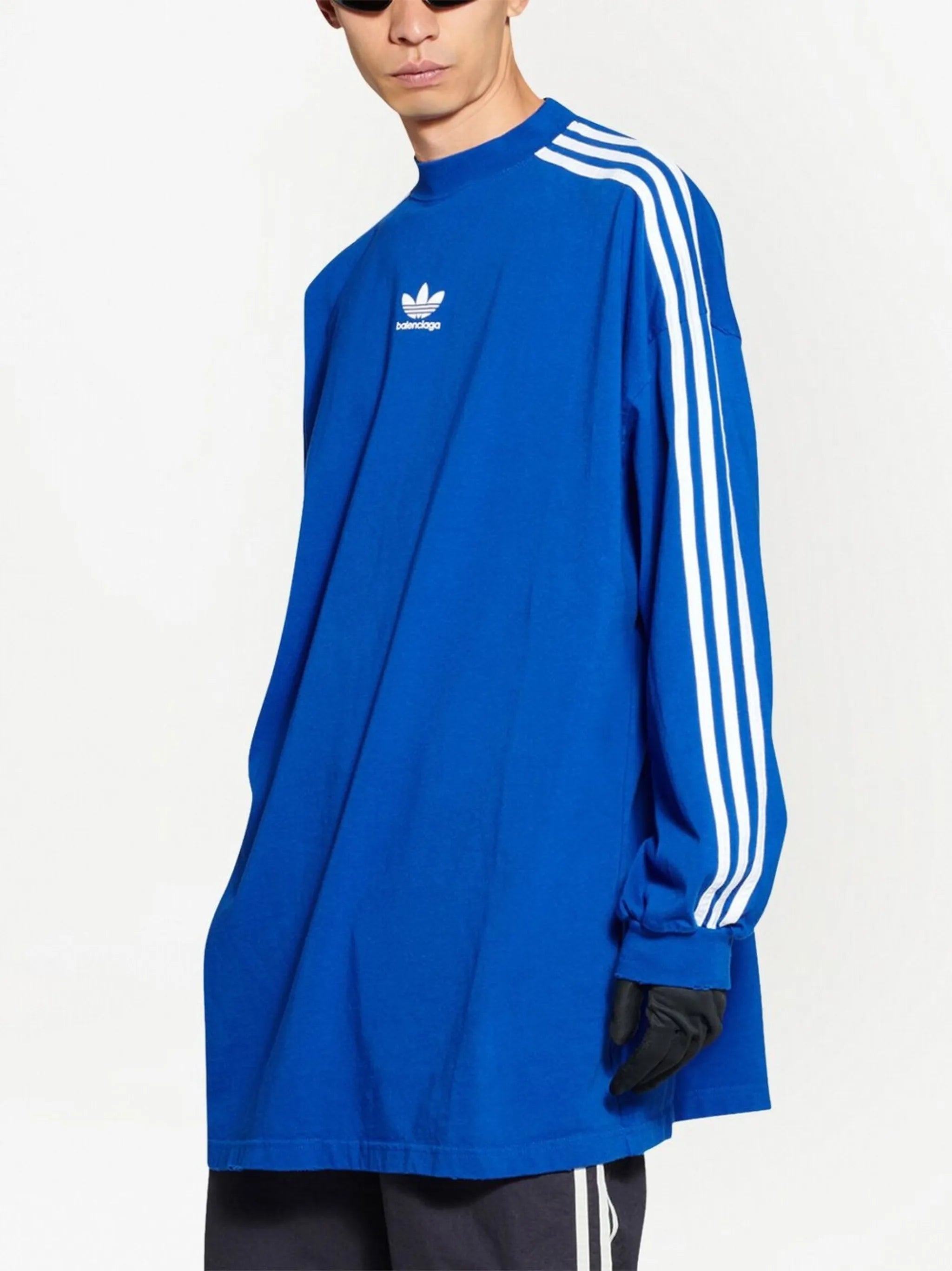 x adidas Trefoil print T-shirt