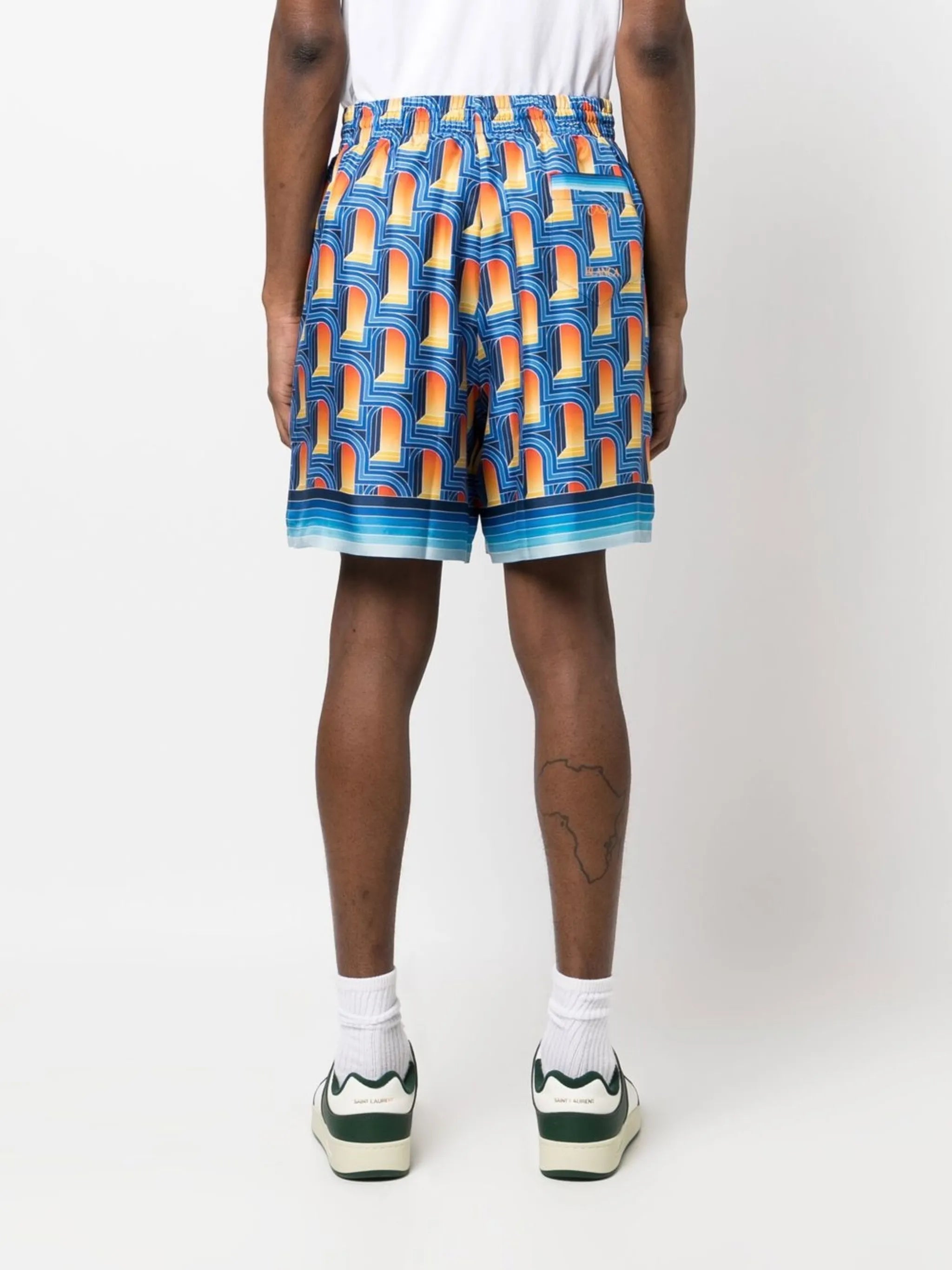 L'Arche de Nuit silk shorts