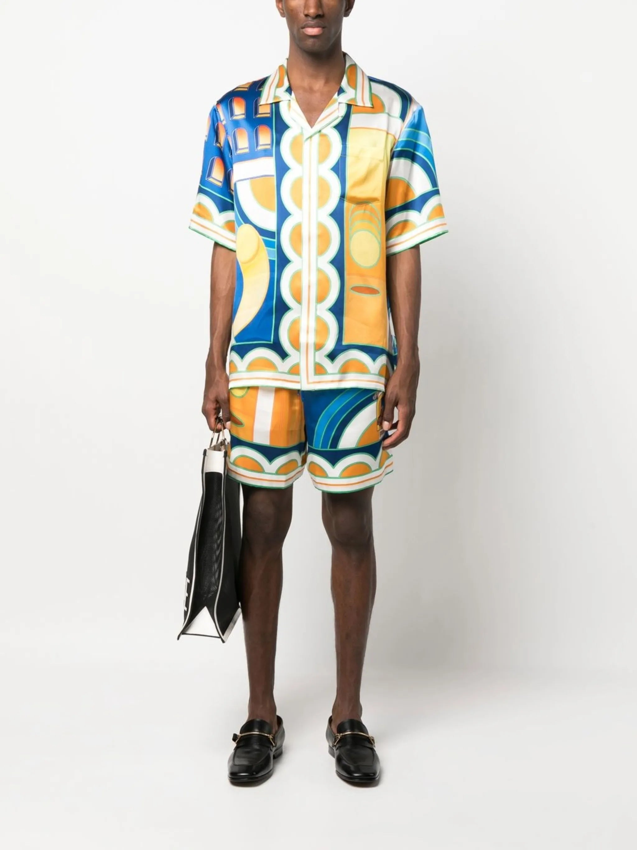 Paysage print shirt