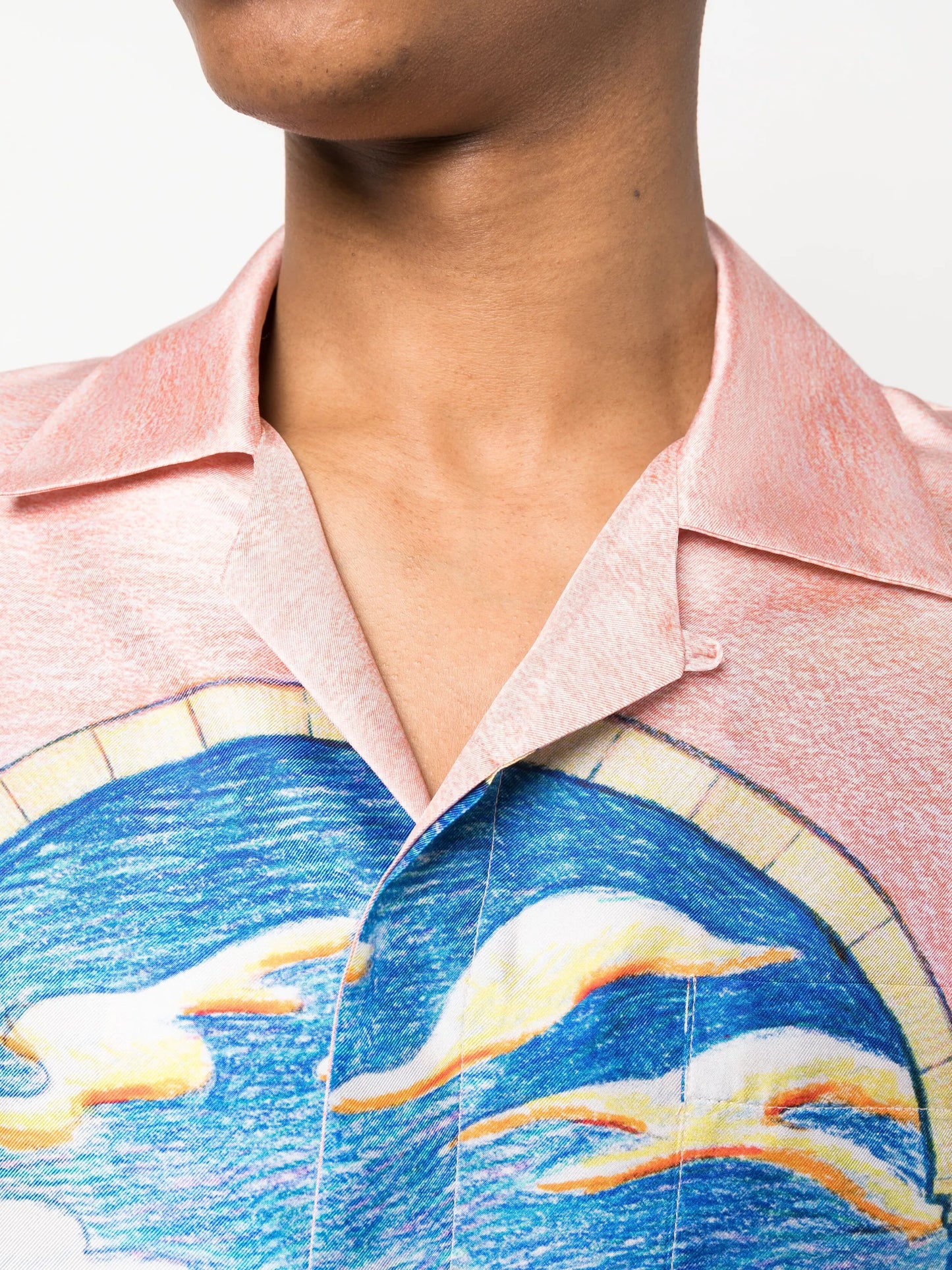 Chevaux Sauvages silk shirt