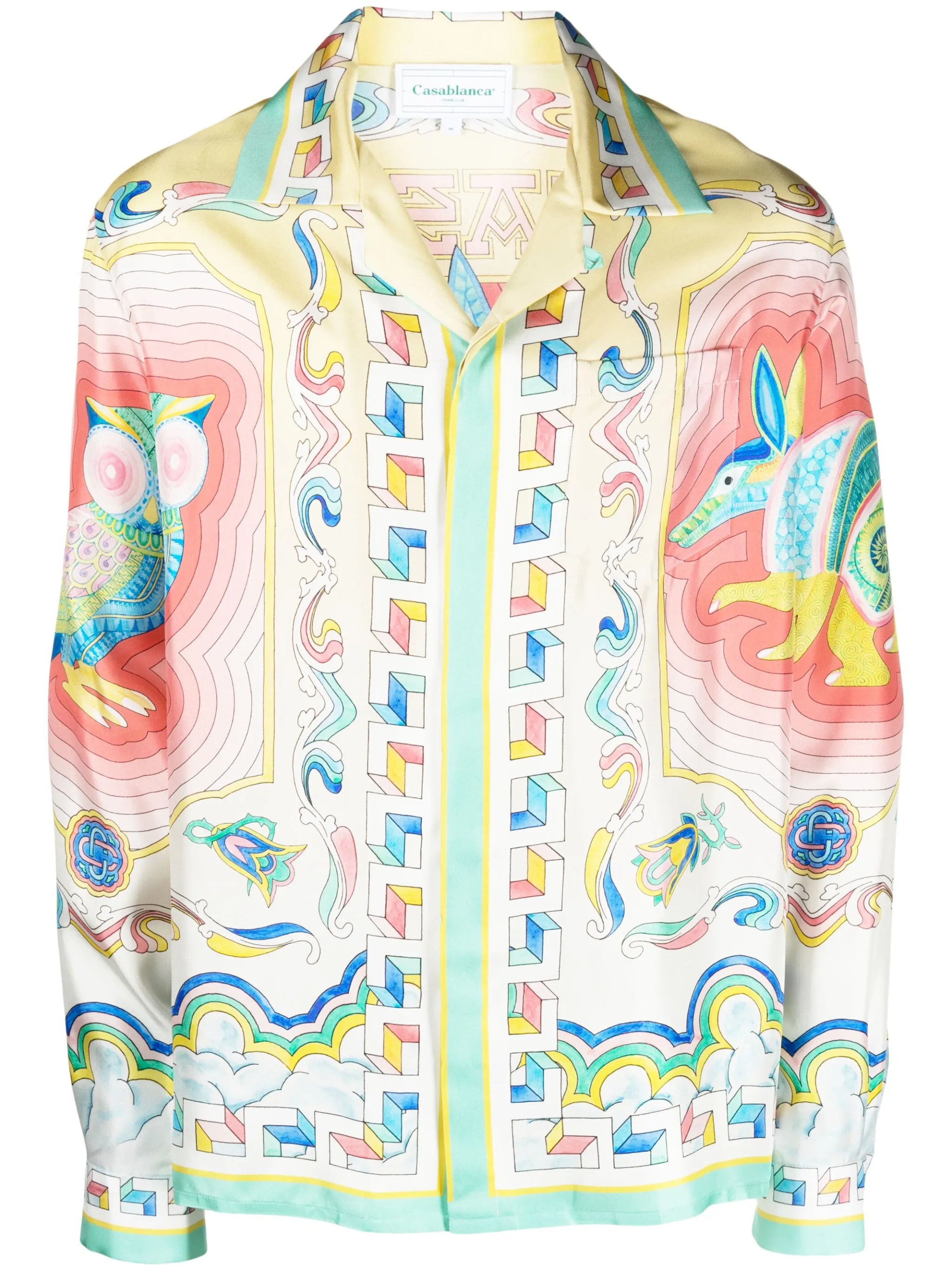 Souvenir silk shirt