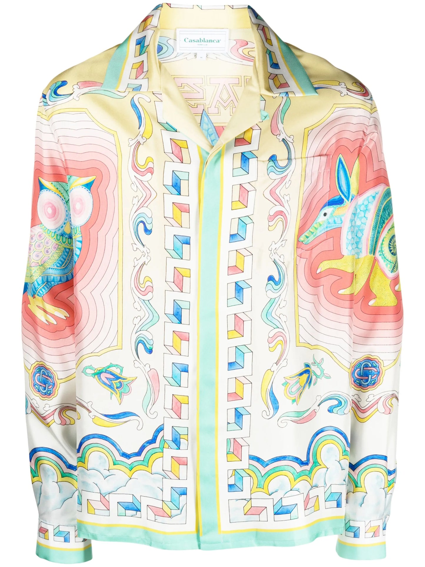 Souvenir silk shirt
