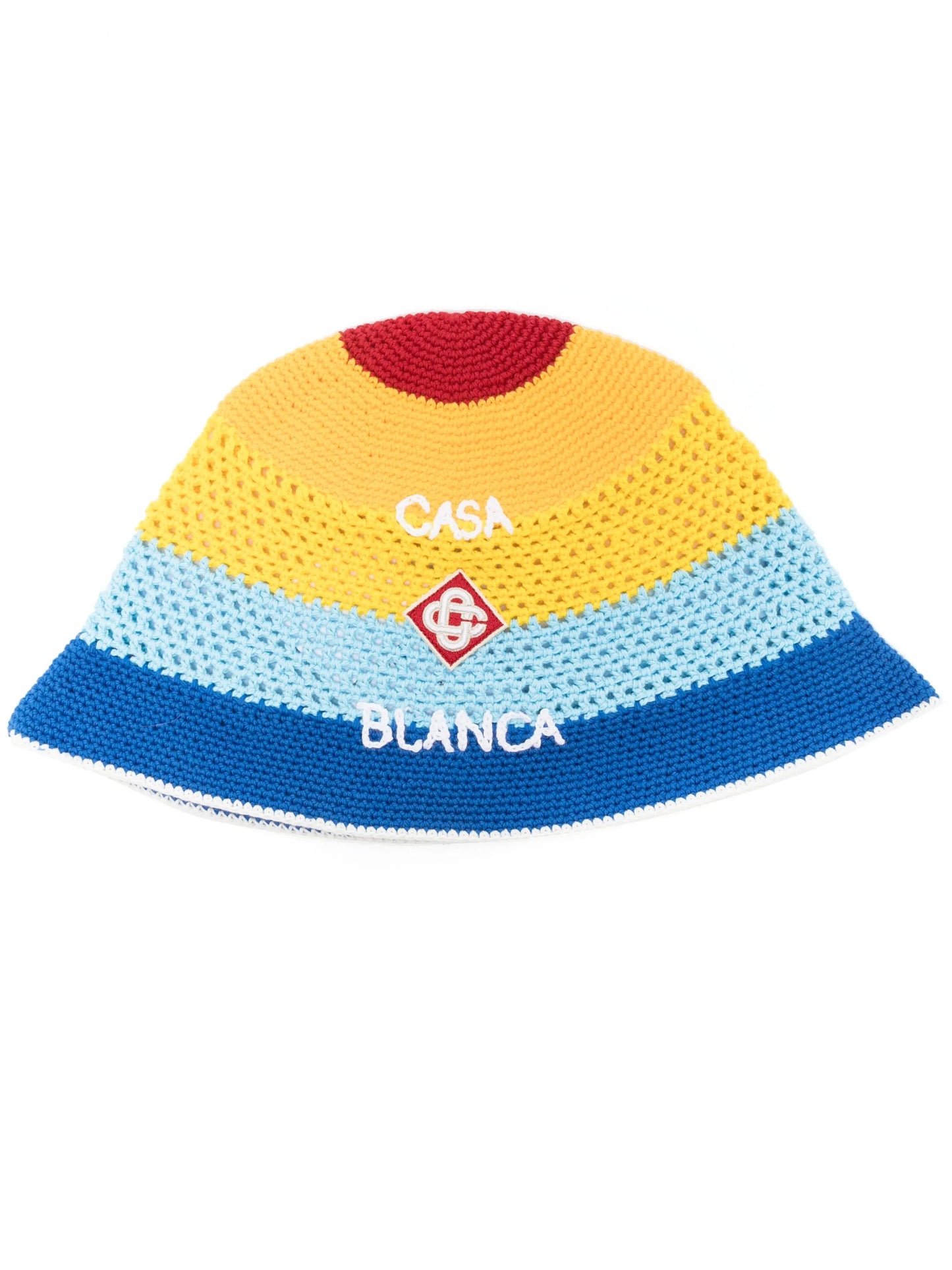 embroidered-logo bucket hat