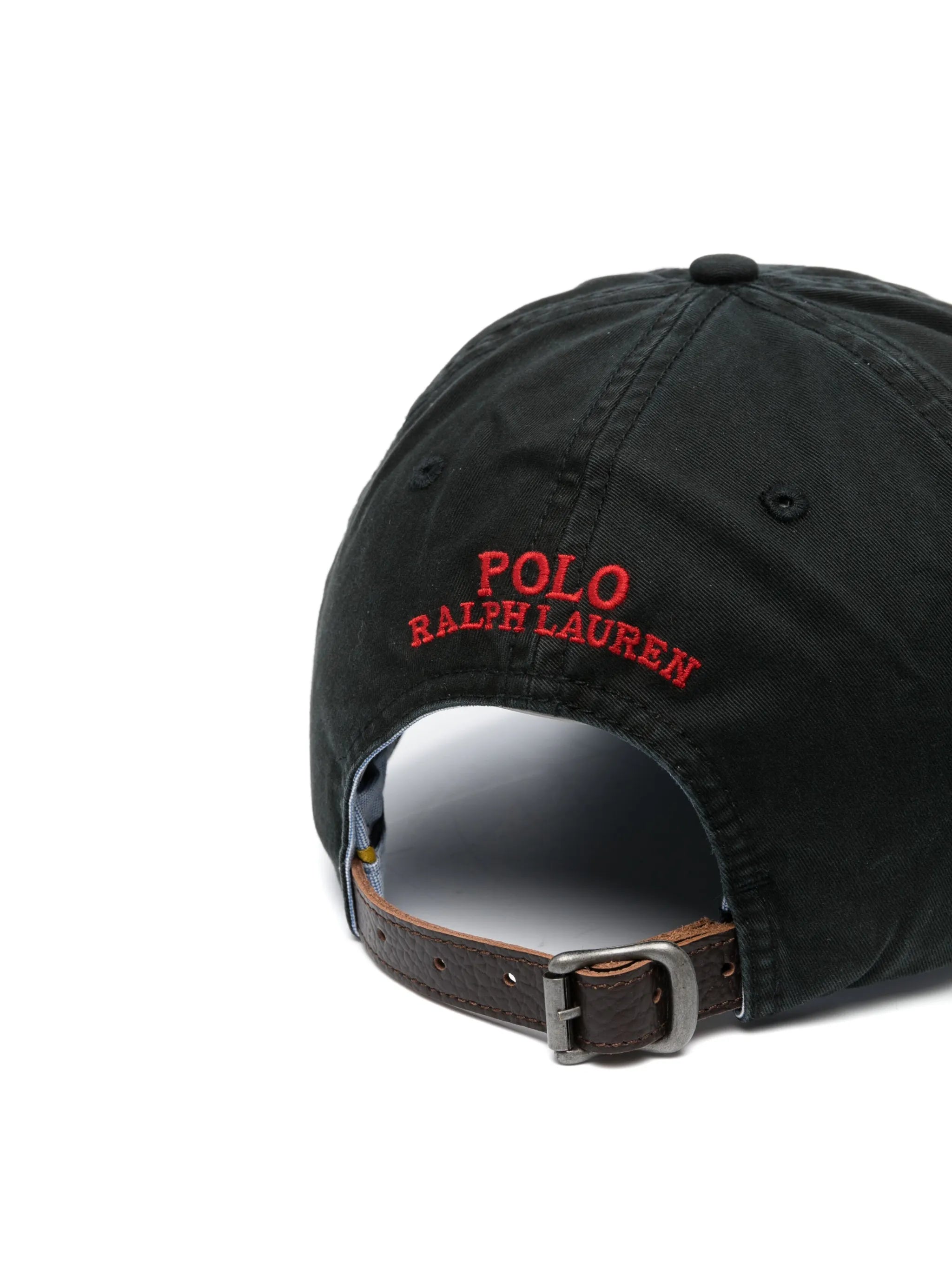logo-embroidered baseball cap