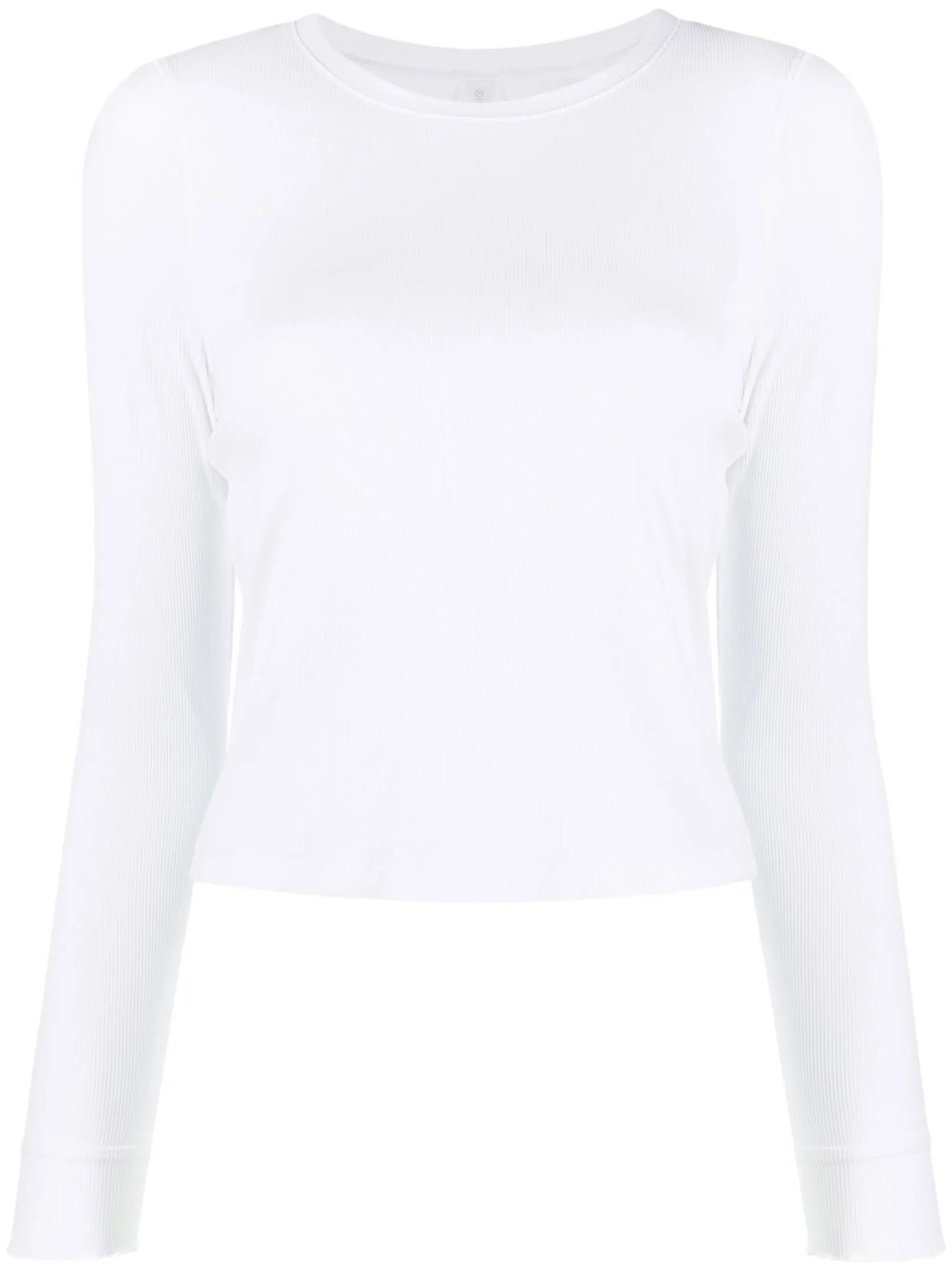 SuperForm ribbed long-sleeved top