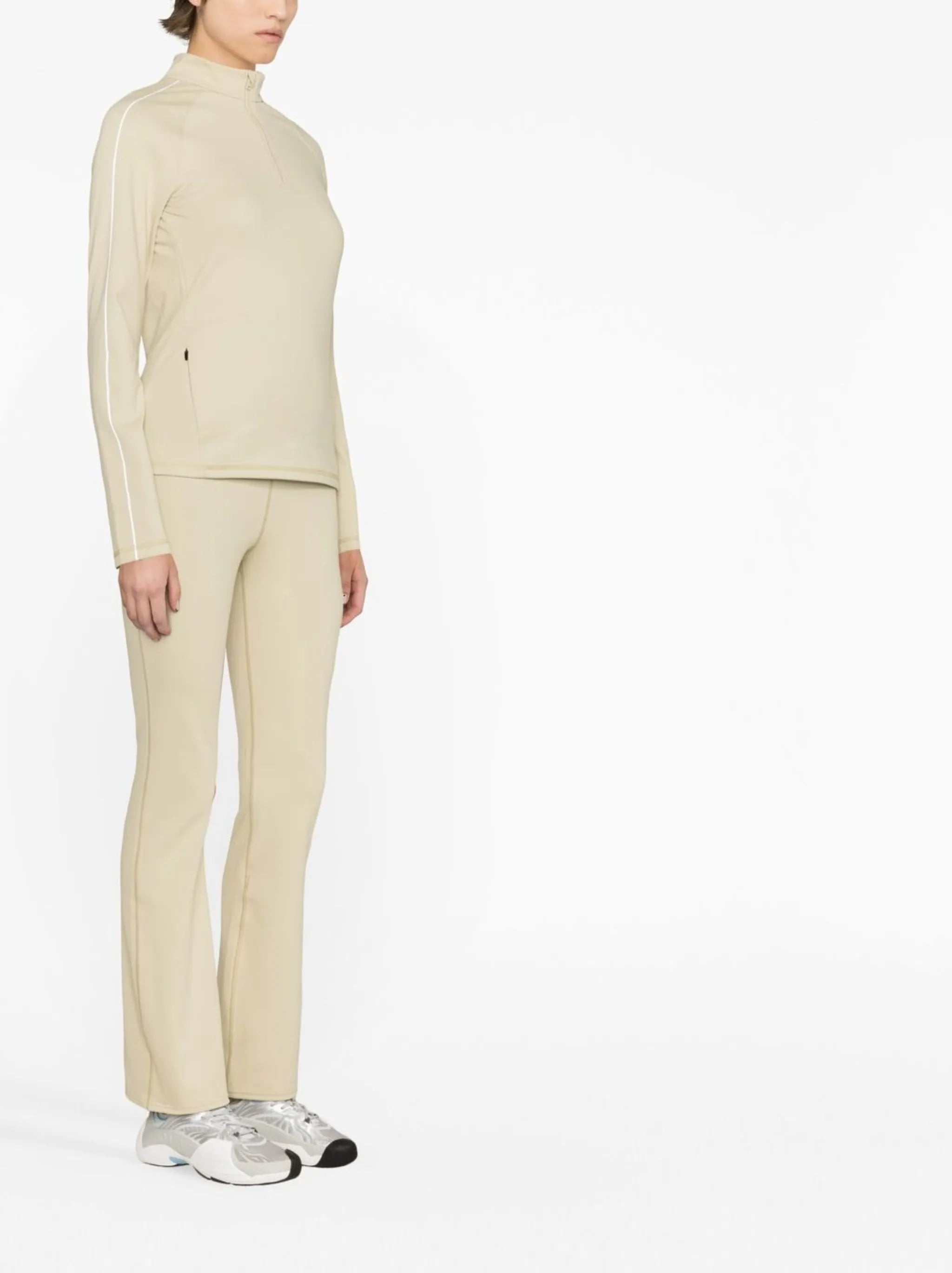 FrostKnit short-zip pullover top