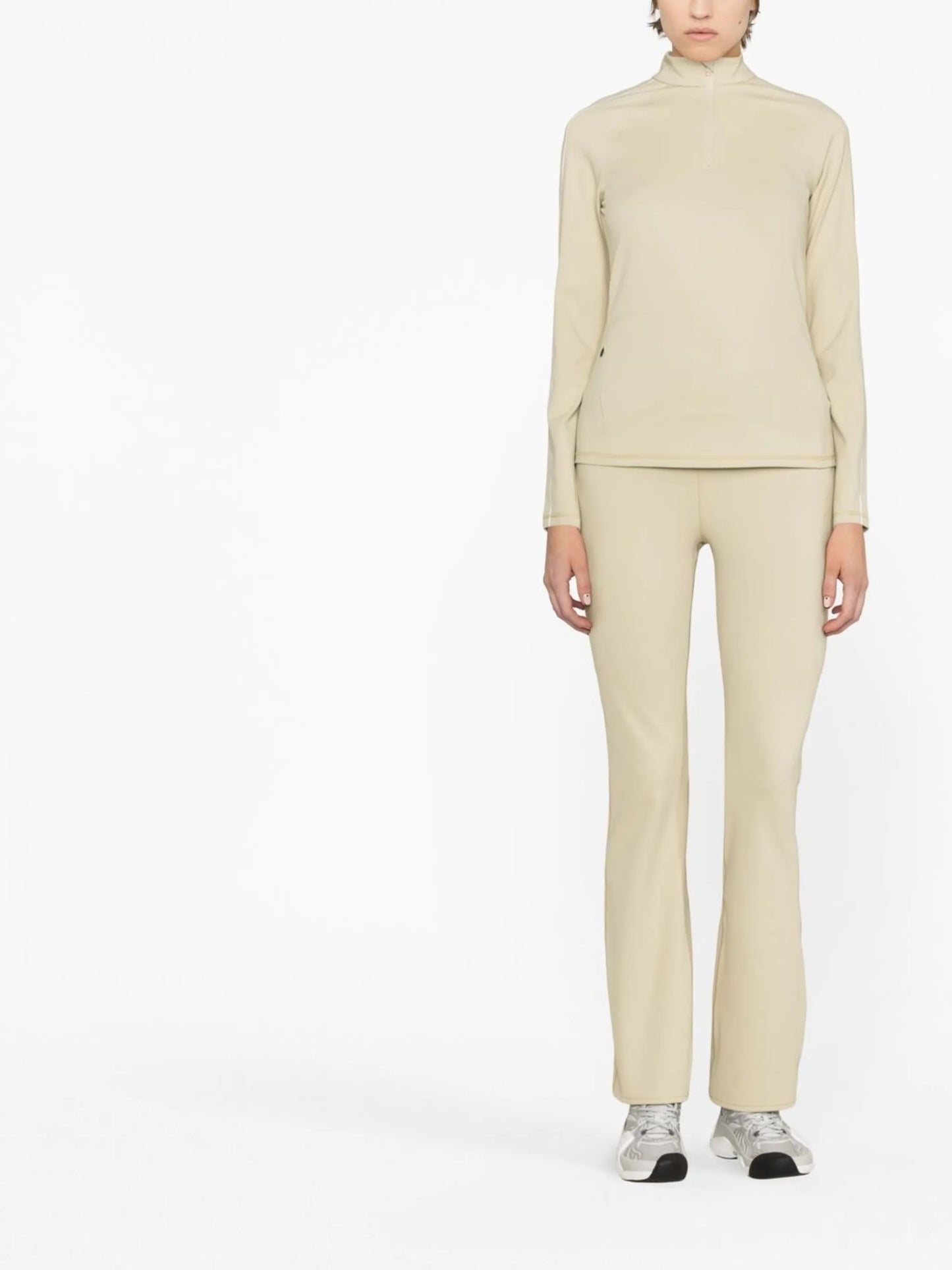 FrostKnit short-zip pullover top