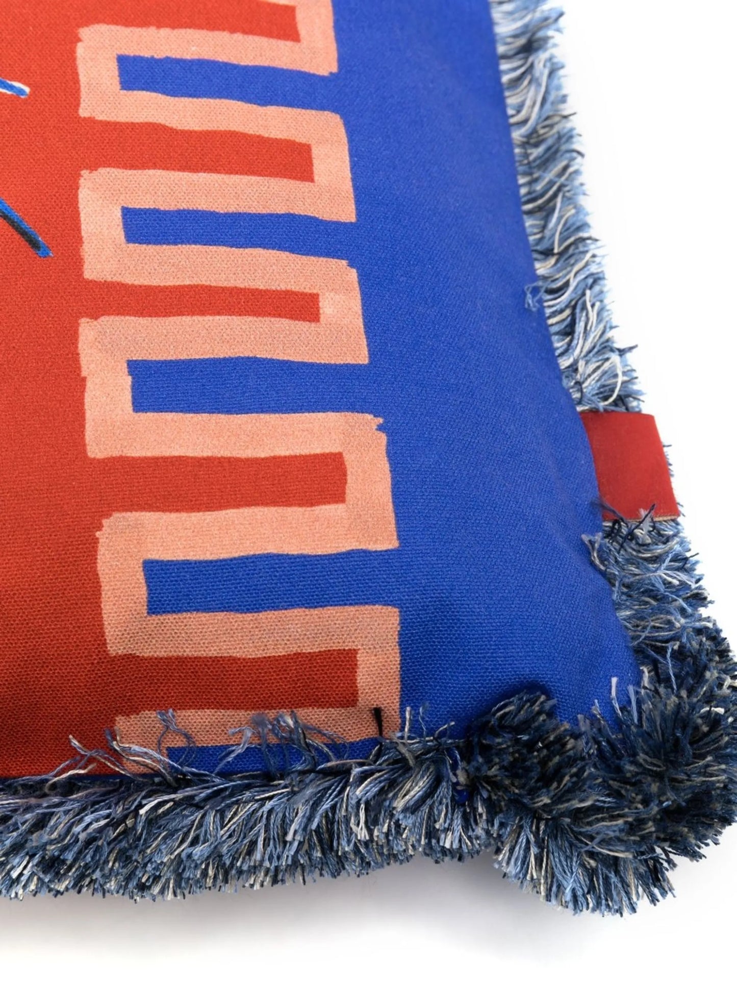 Flora fringed cushion (32 x 47cm)