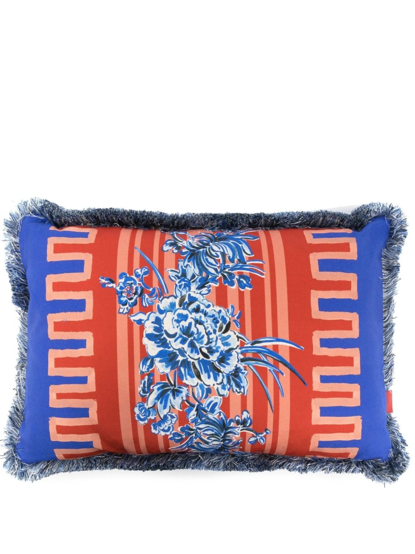 Flora fringed cushion (32 x 47cm)