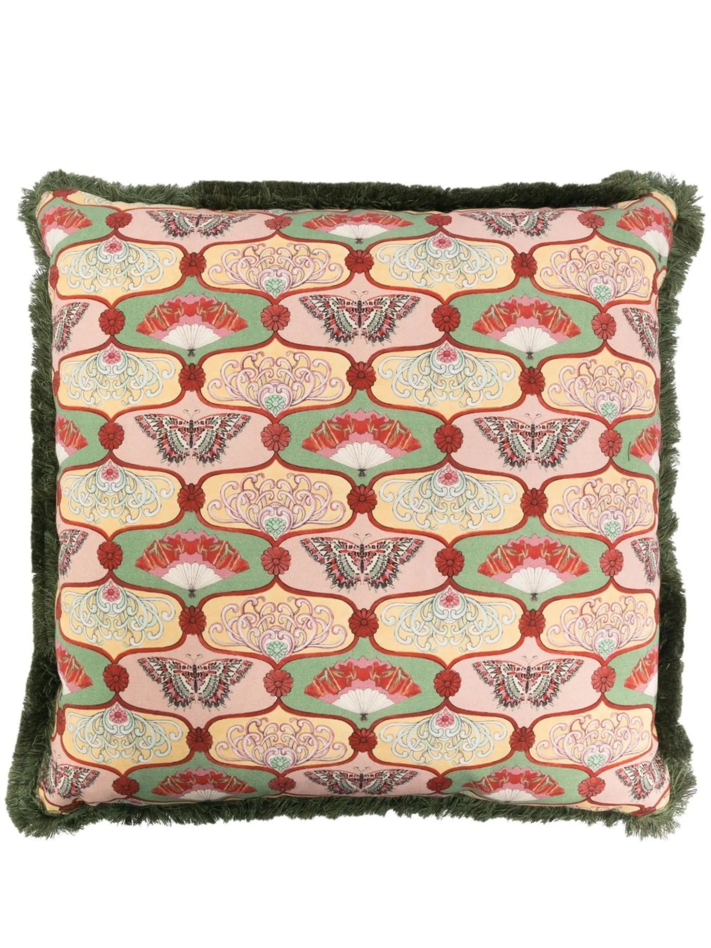 Giardino butterfly-print cushion