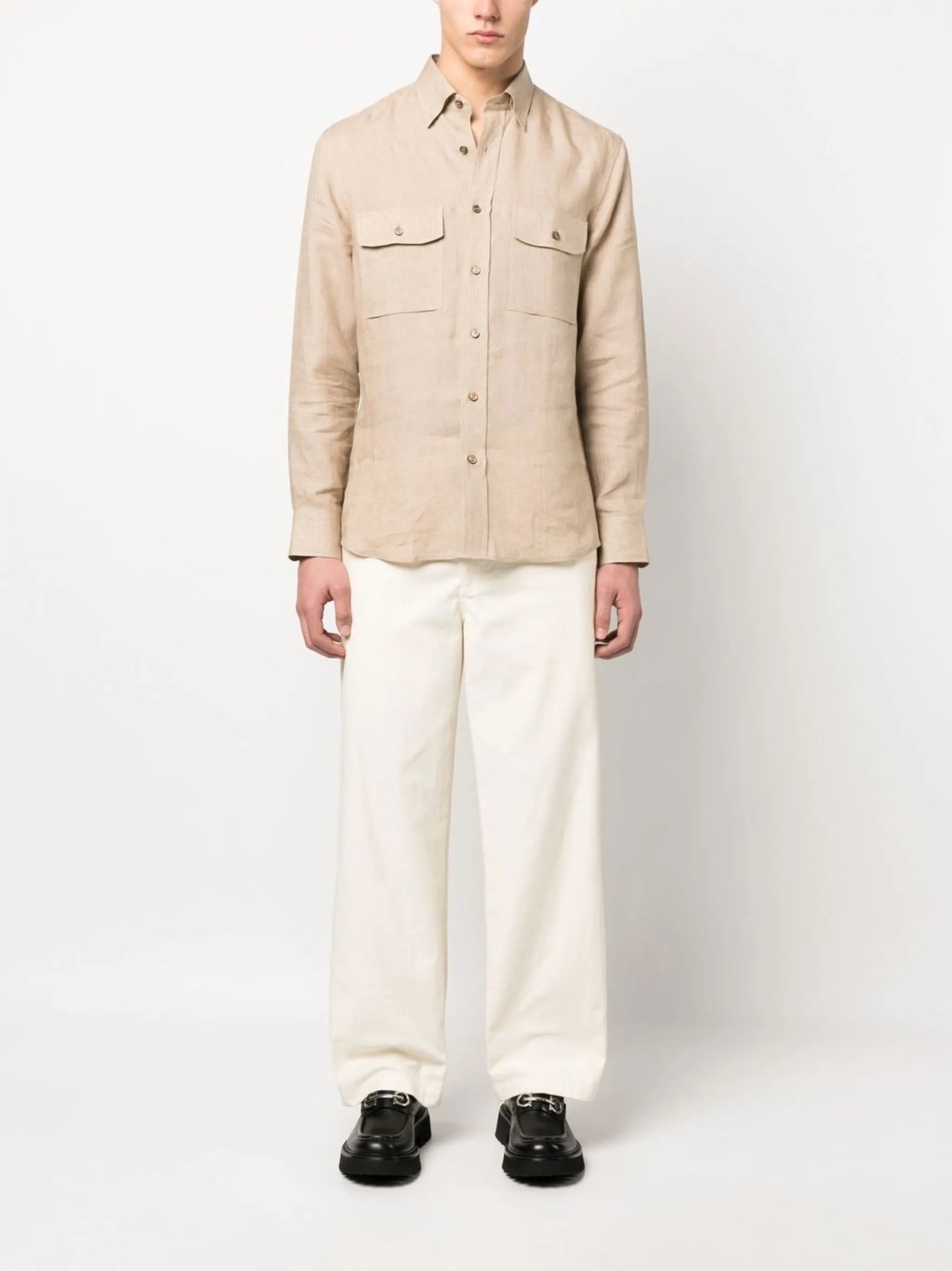button-up long-sleeve shirt
