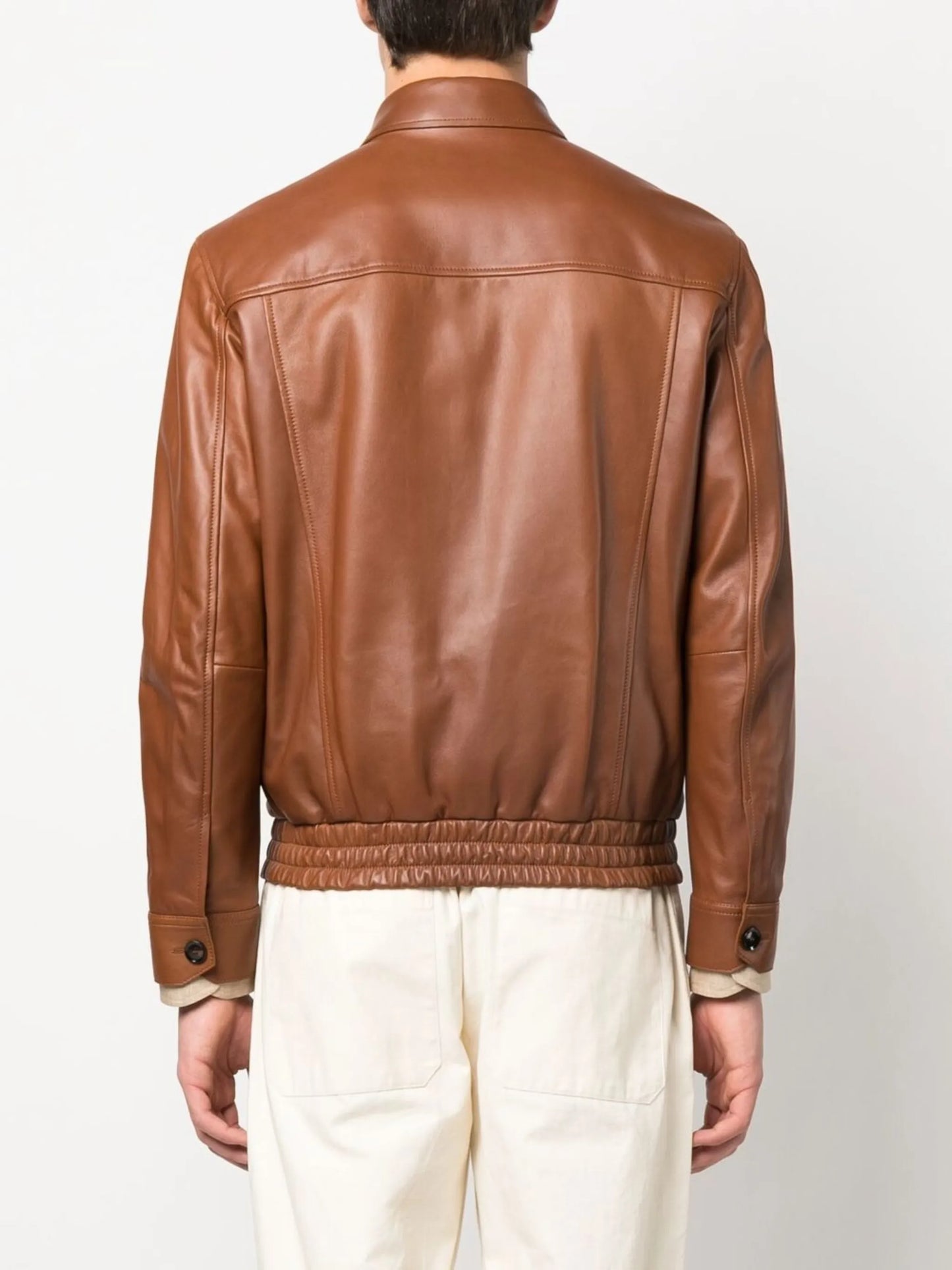 zip-up bomber jacket