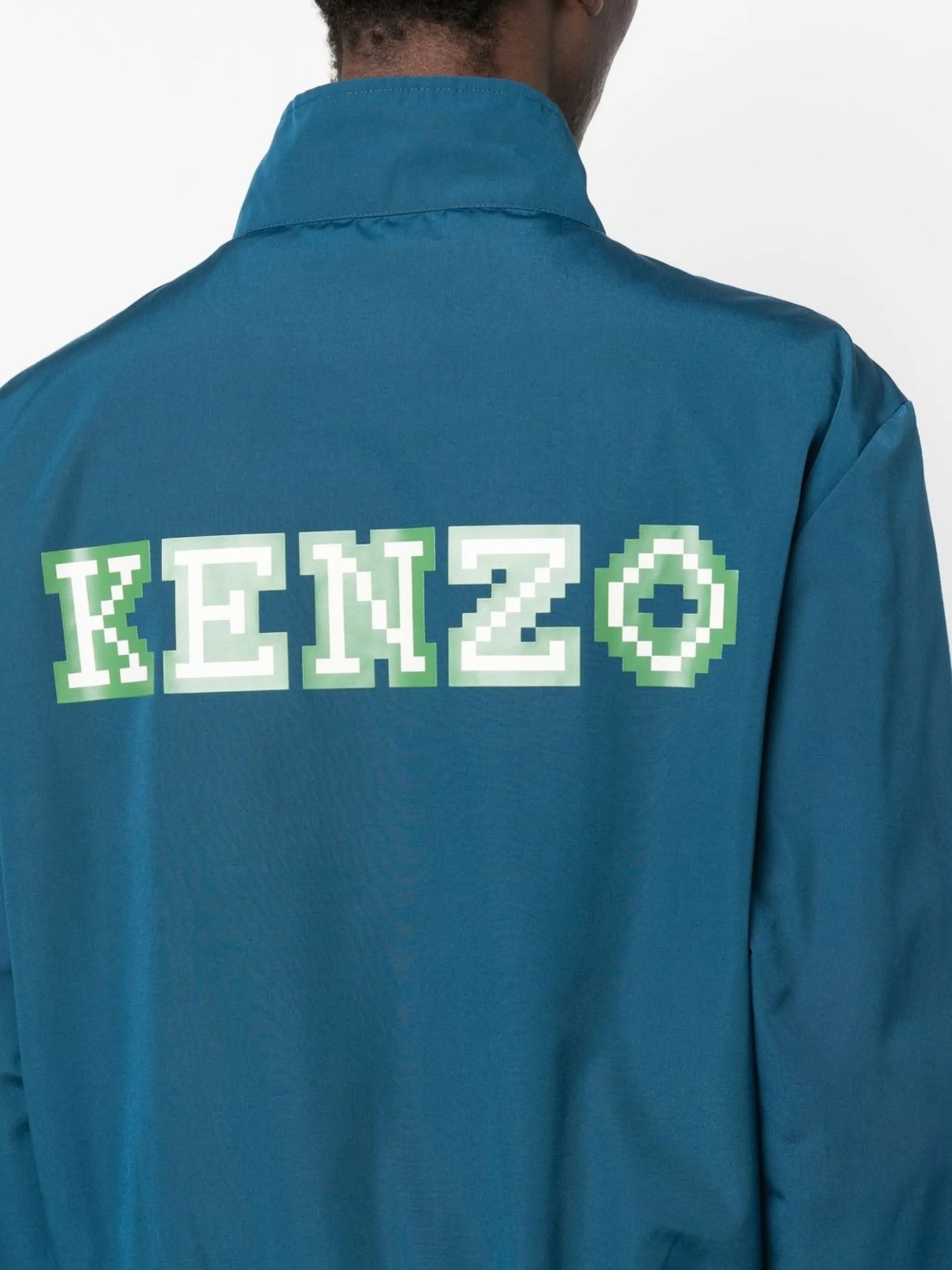 graphic logo-print track jacket