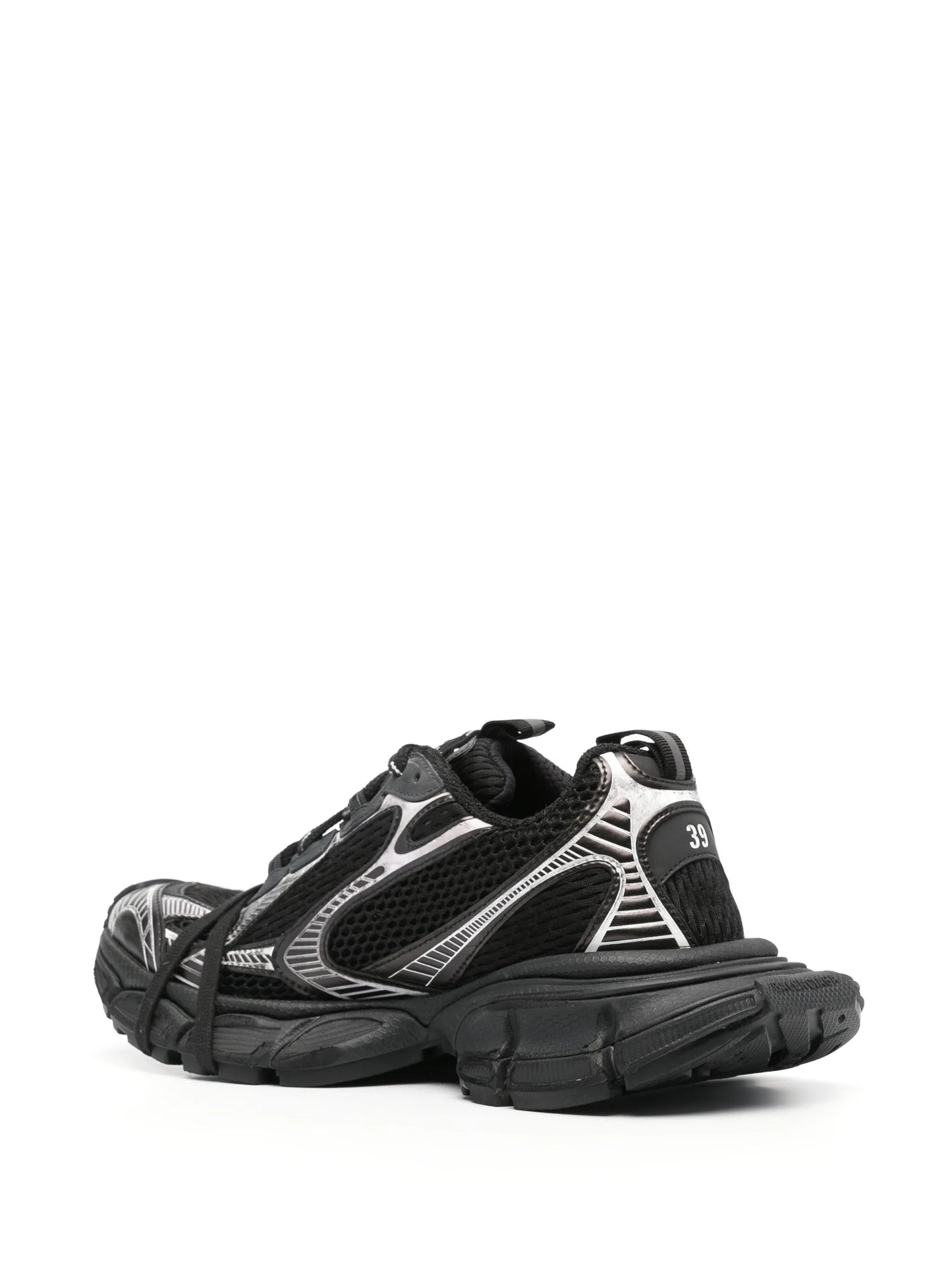 3XL mesh-panel sneakers