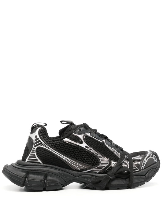 3XL mesh-panel sneakers