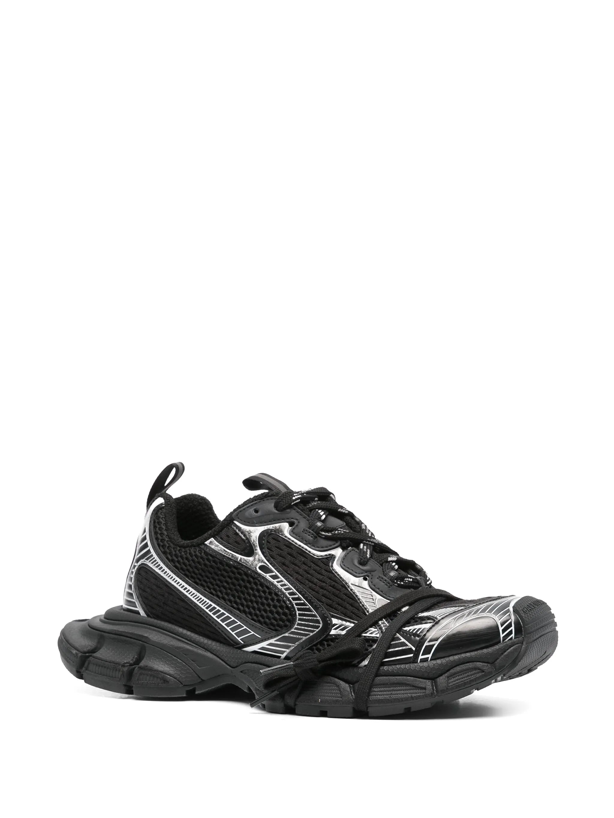 3XL panelled sneakers
