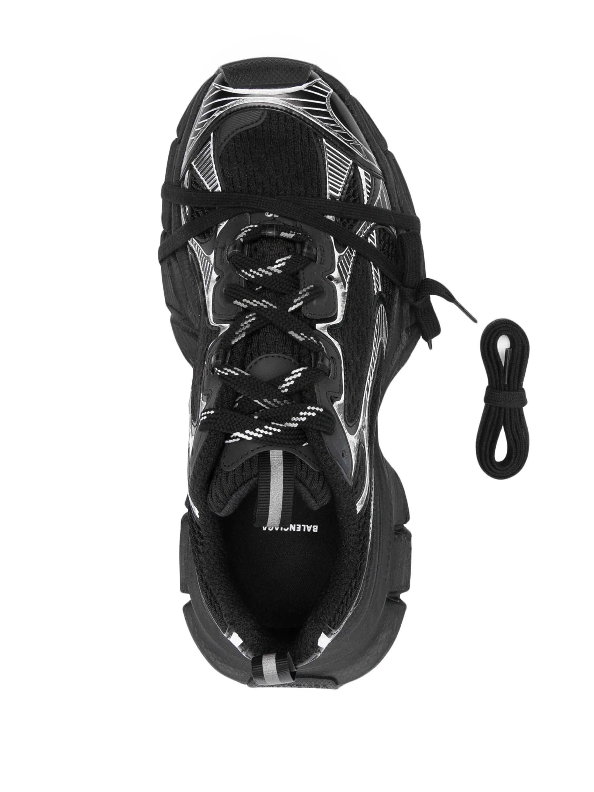 3XL panelled sneakers