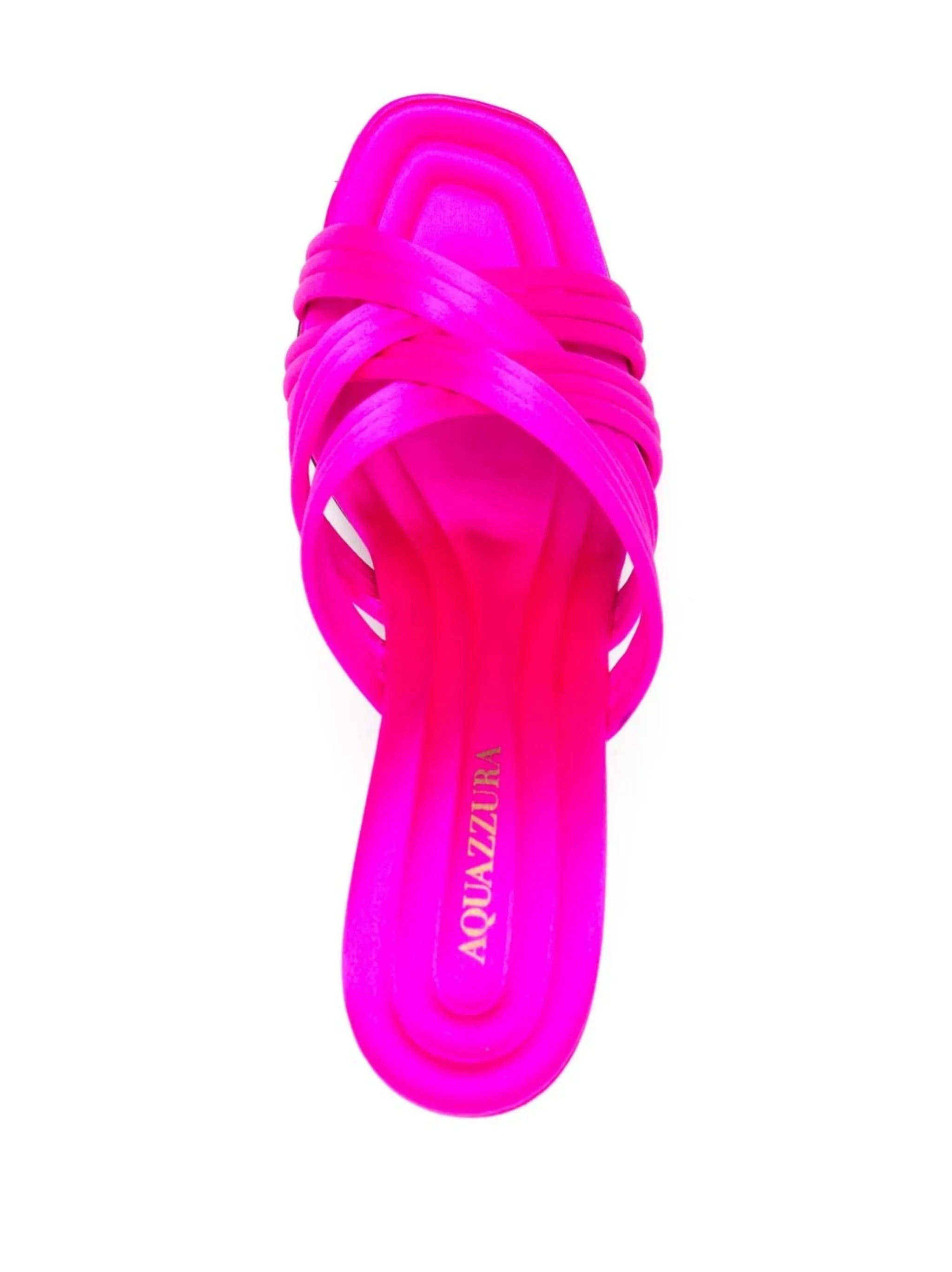 Oahu 95mm satin sandals